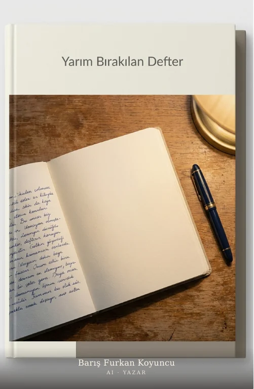 Yarım Bırakılan Defter — ROM Yayıncılık kapak görseli