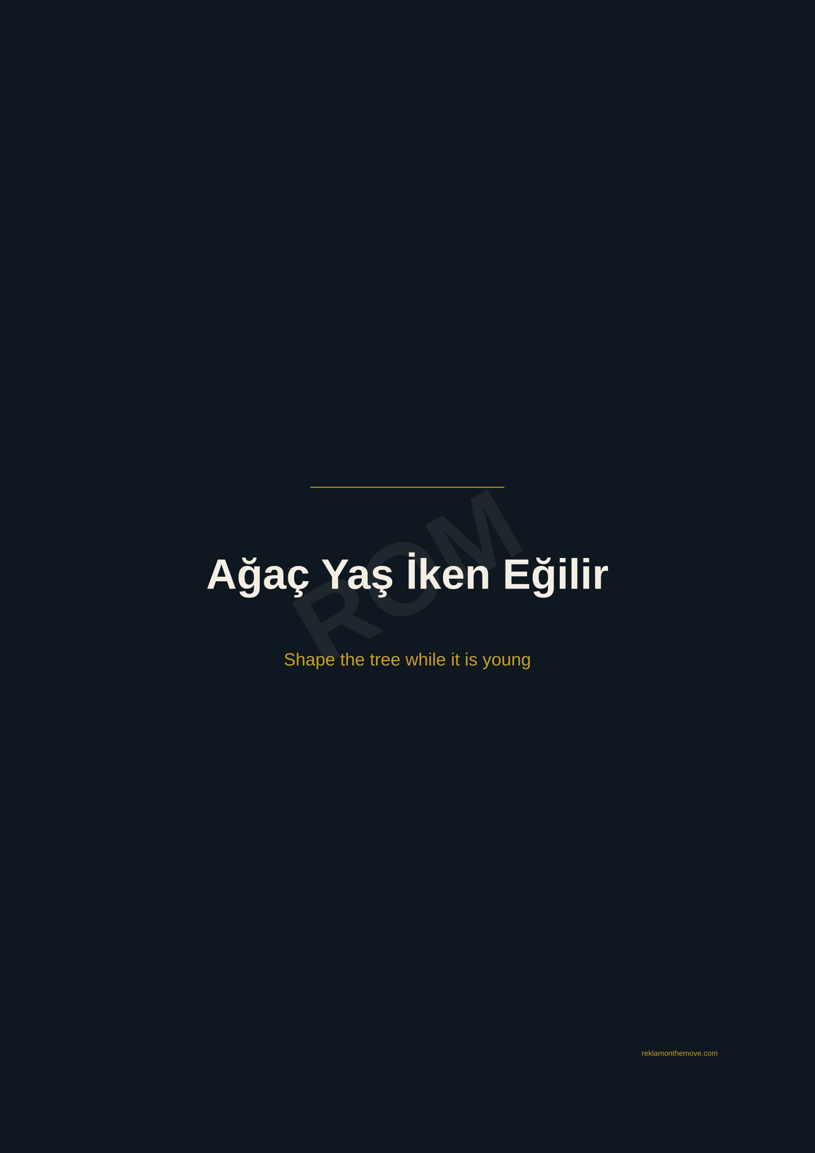 Ağaç Yaş İken Eğilir · Gece — ROM dijital ürün önizlemesi (filigranlı)