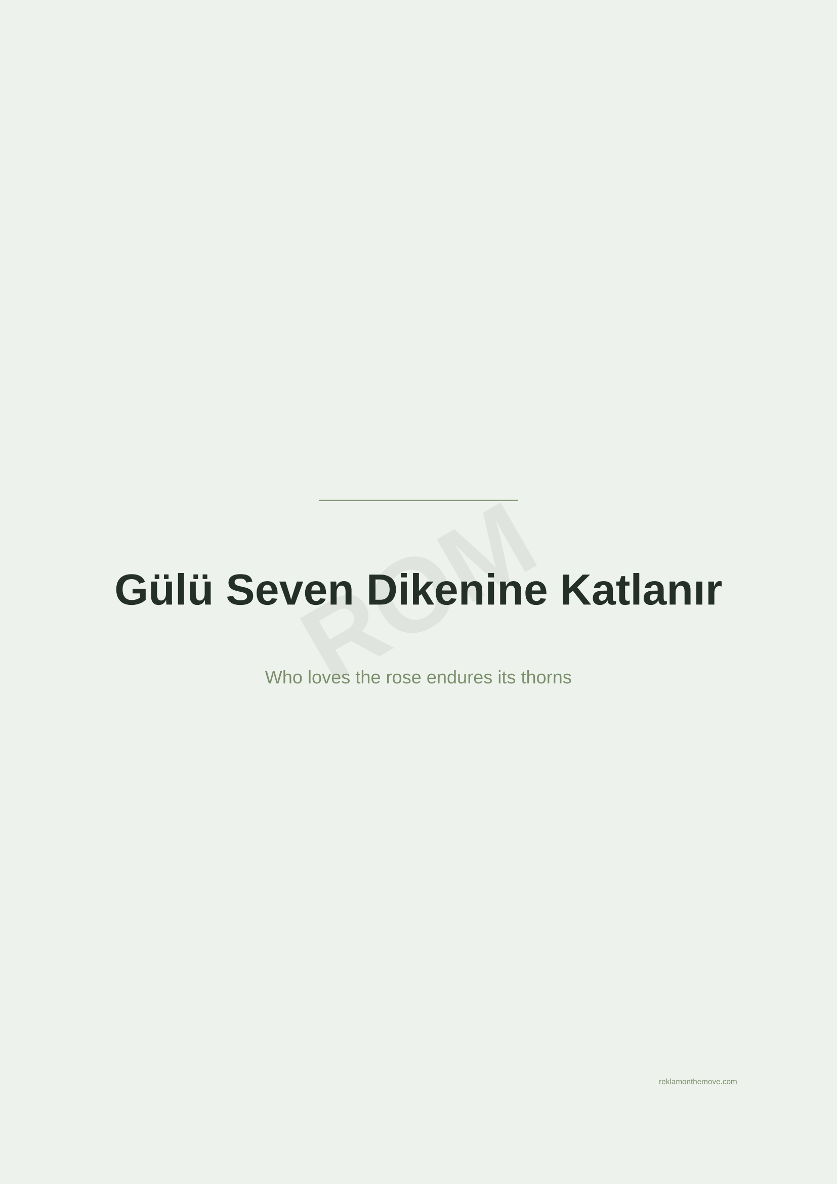 Gülü Seven Dikenine Katlanır · Adaçayı — ROM dijital ürün önizlemesi (filigranlı)