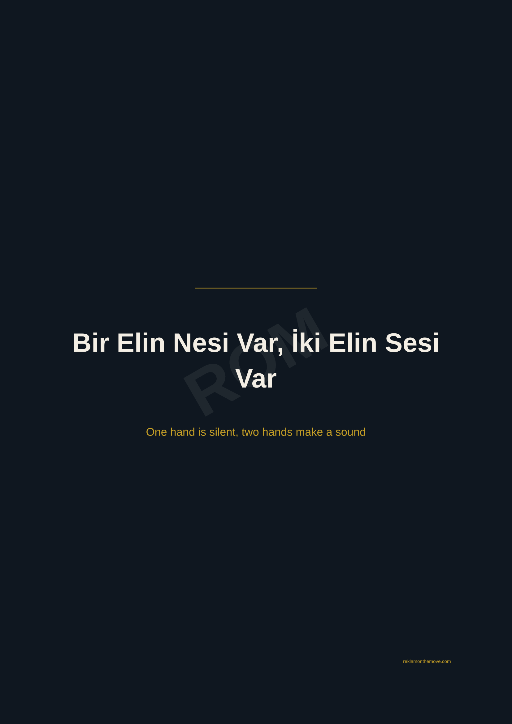 Bir Elin Nesi Var, İki Elin Sesi Var · Gece — ROM dijital ürün önizlemesi (filigranlı)