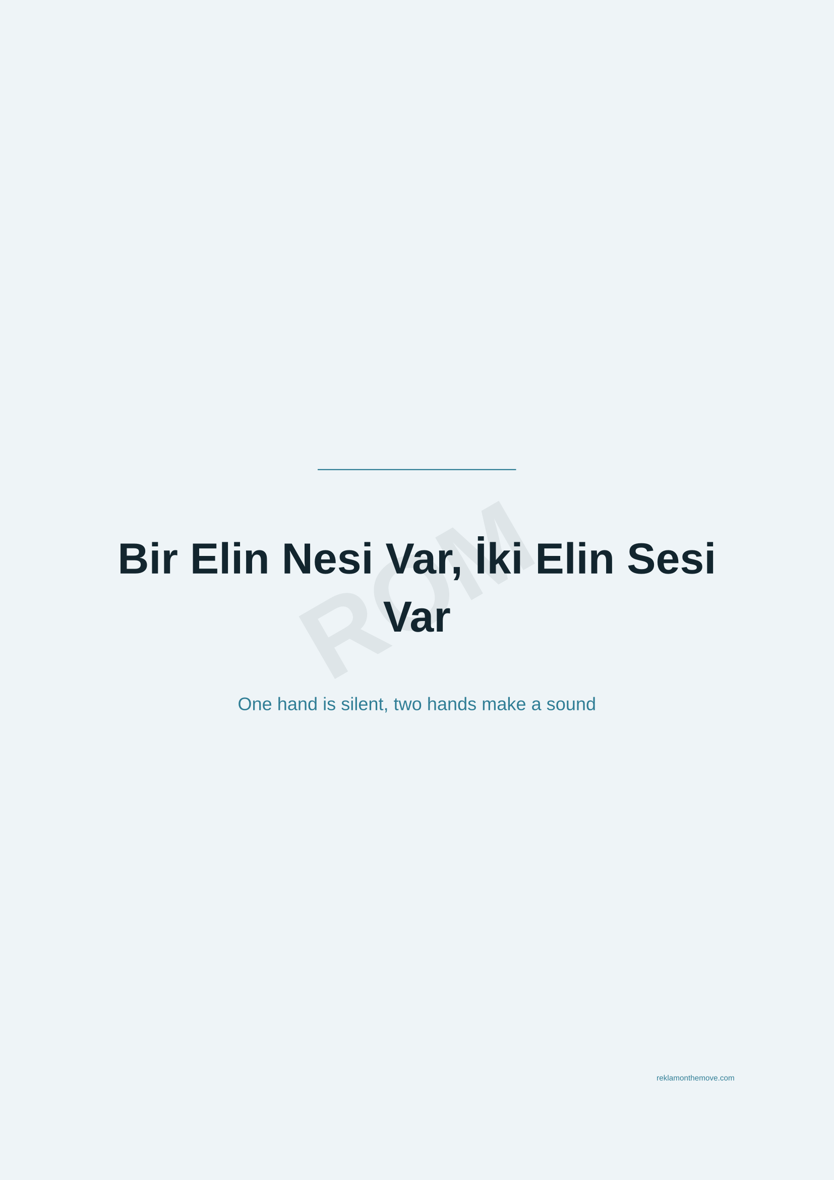 Bir Elin Nesi Var, İki Elin Sesi Var · Okyanus — ROM dijital ürün önizlemesi (filigranlı)