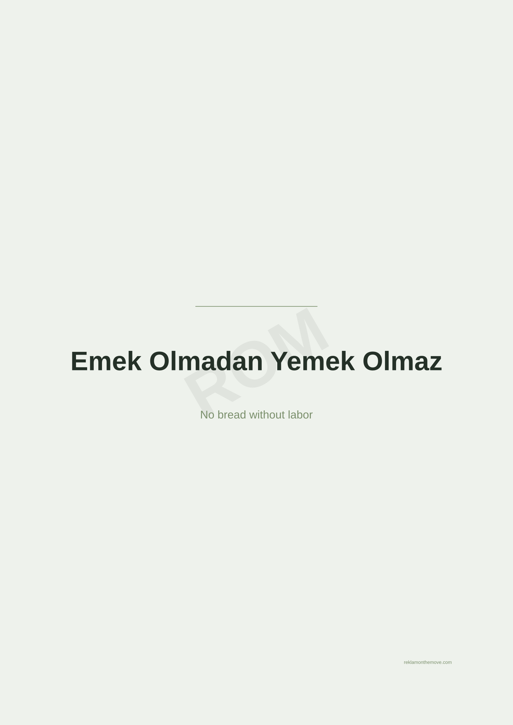 Emek Olmadan Yemek Olmaz · Adaçayı — ROM dijital ürün önizlemesi (filigranlı)