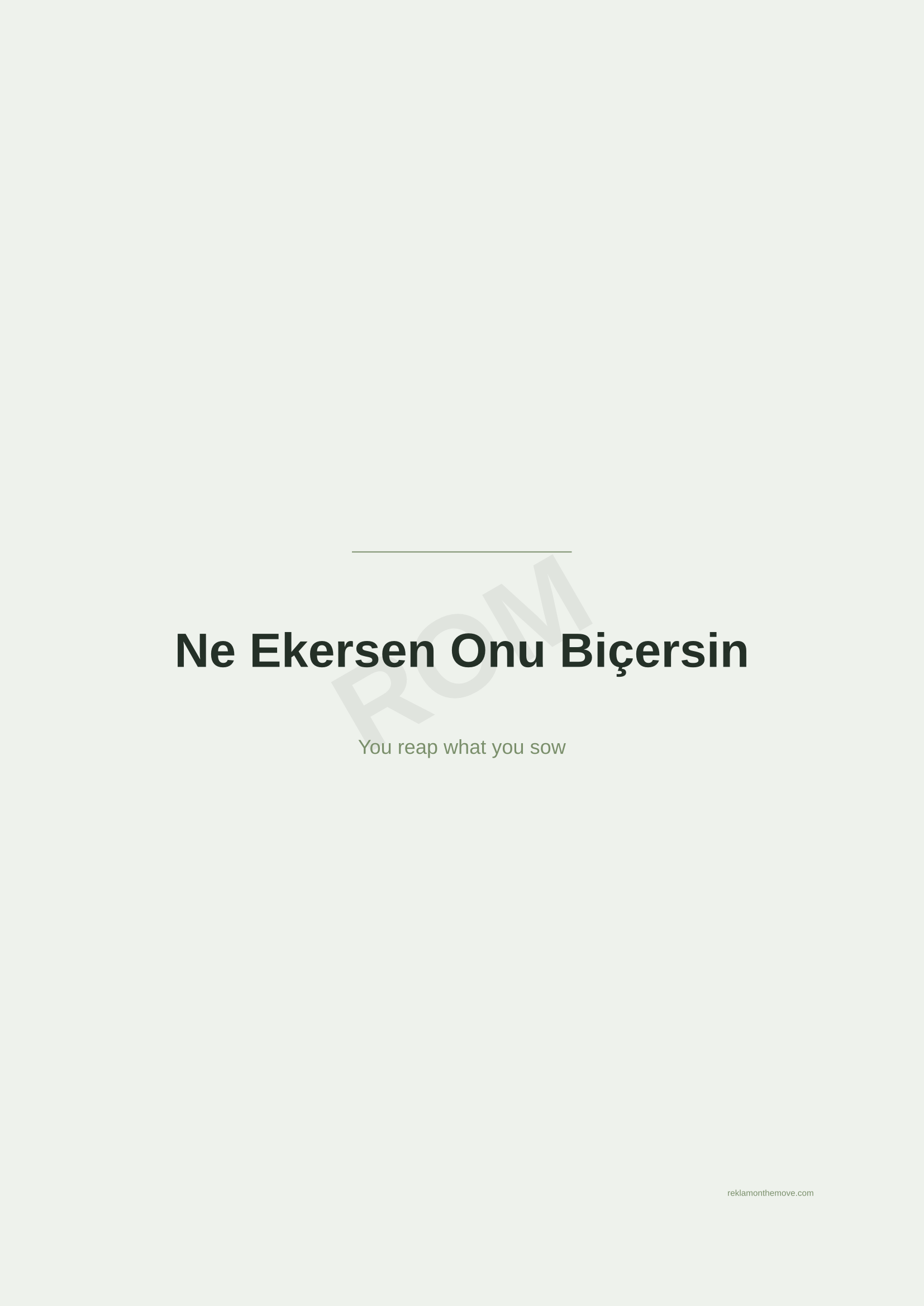Ne Ekersen Onu Biçersin · Adaçayı — ROM dijital ürün önizlemesi (filigranlı)