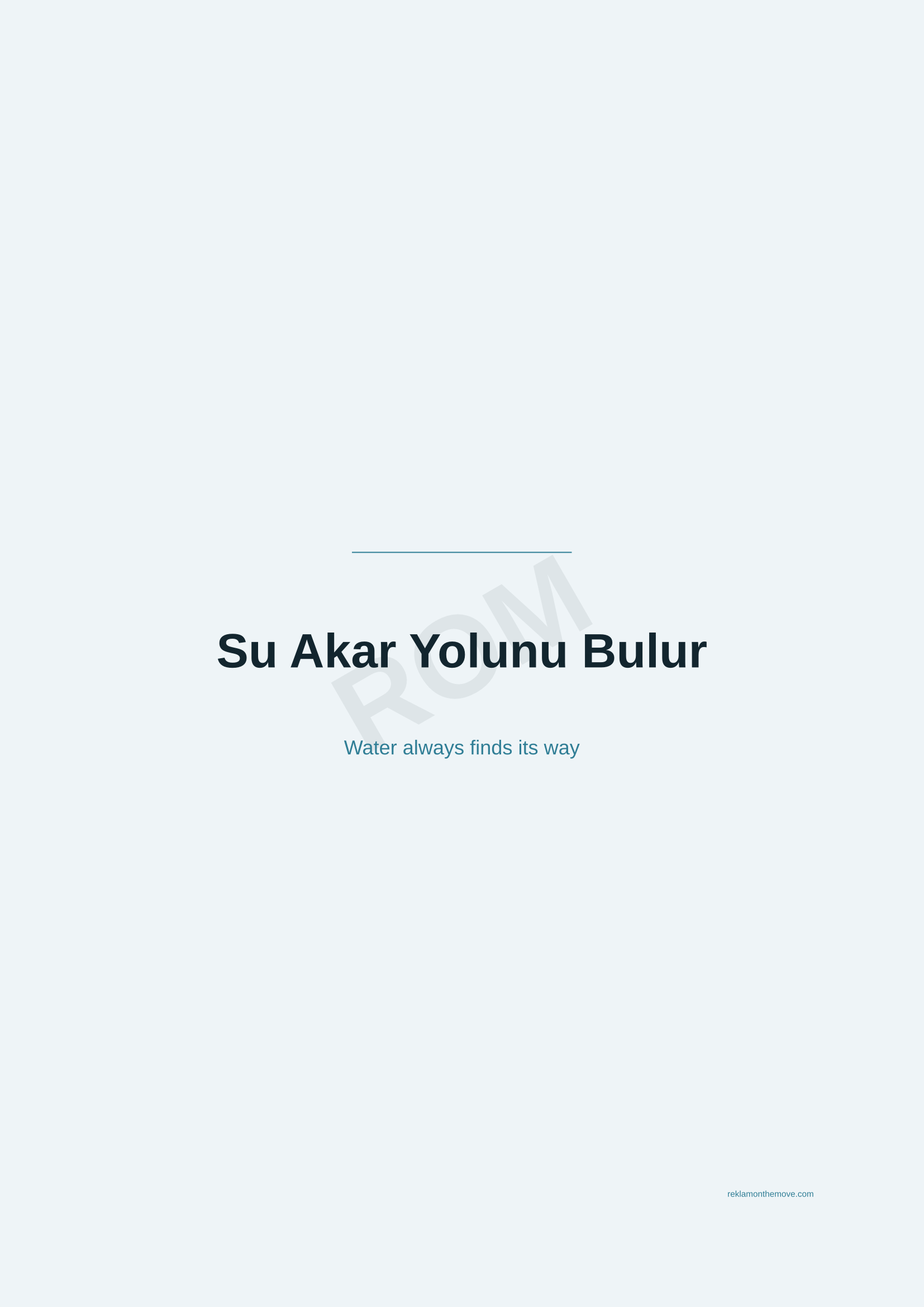 Su Akar Yolunu Bulur · Okyanus — ROM dijital ürün önizlemesi (filigranlı)