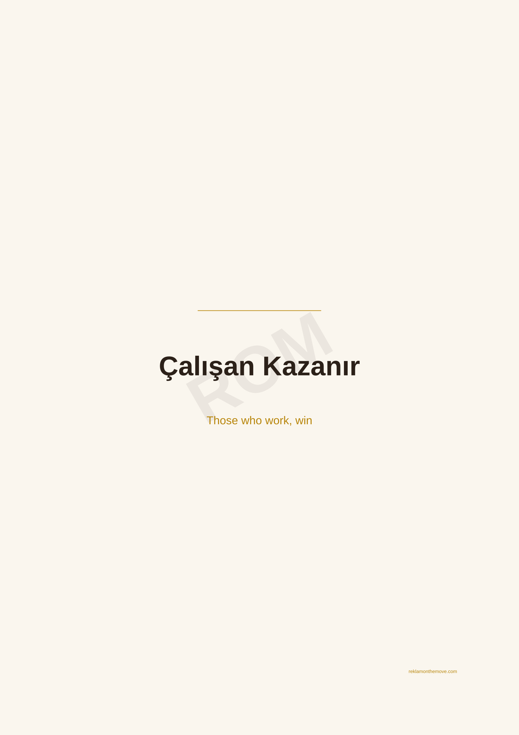 Çalışan Kazanır · Espresso — ROM dijital ürün önizlemesi (filigranlı)