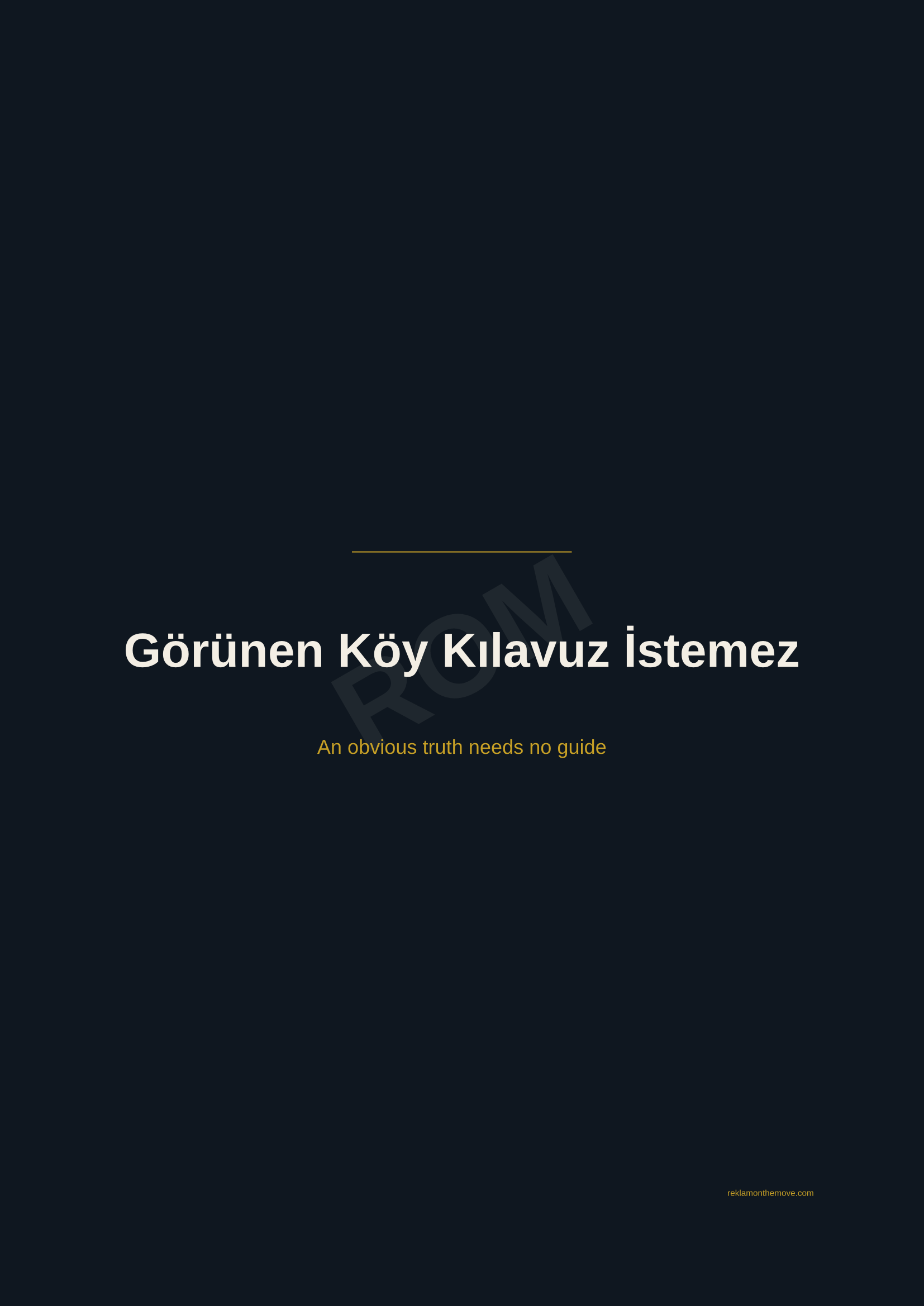 Görünen Köy Kılavuz İstemez · Gece — ROM dijital ürün önizlemesi (filigranlı)