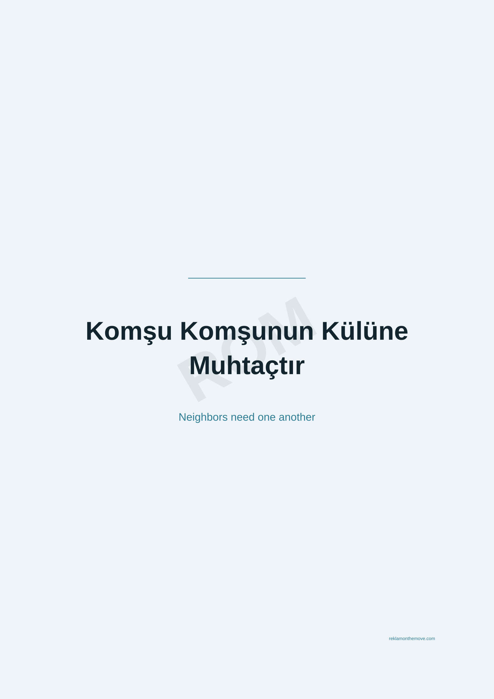 Komşu Komşunun Külüne Muhtaçtır · Okyanus — ROM dijital ürün önizlemesi (filigranlı)