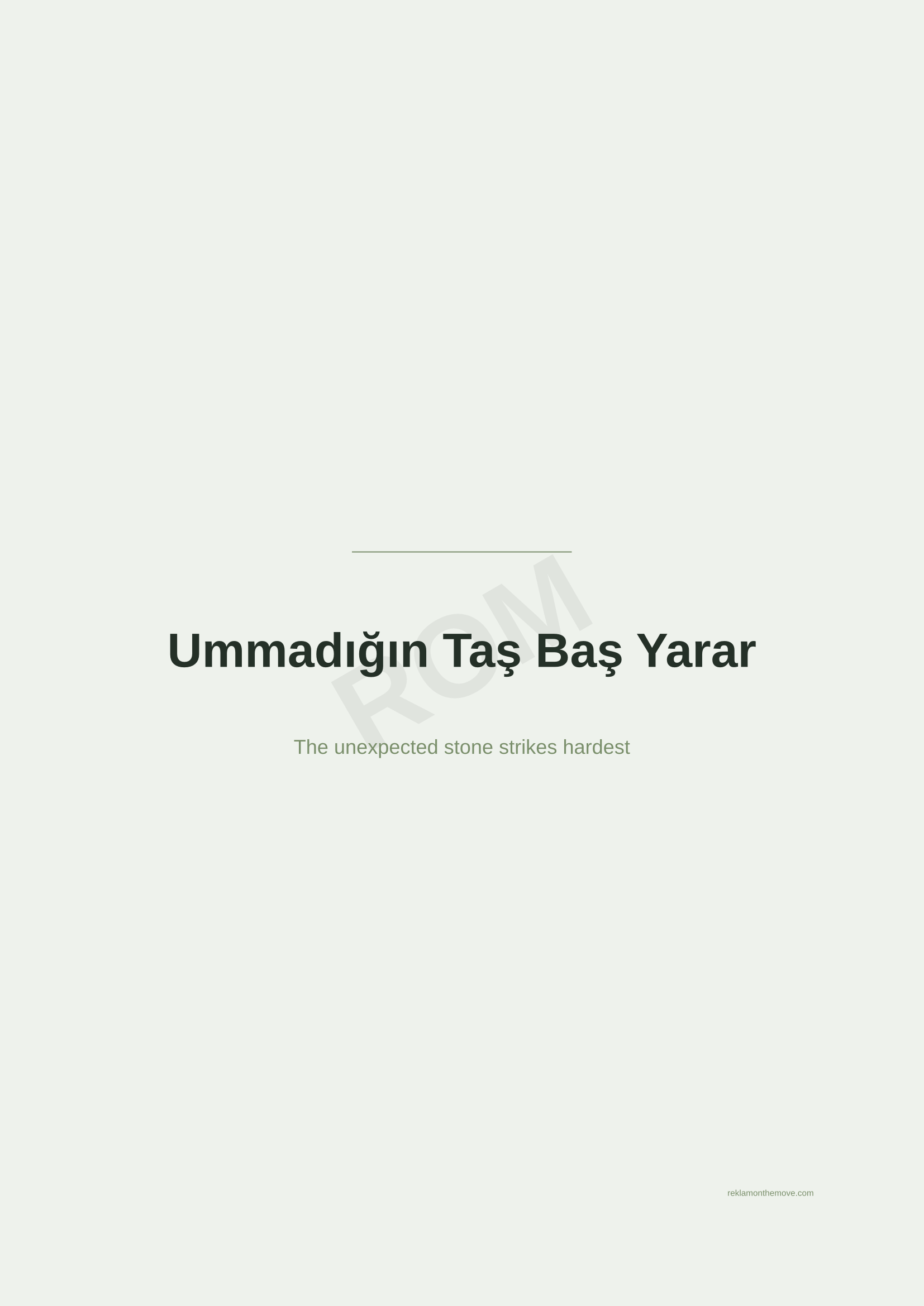 Ummadığın Taş Baş Yarar · Adaçayı — ROM dijital ürün önizlemesi (filigranlı)