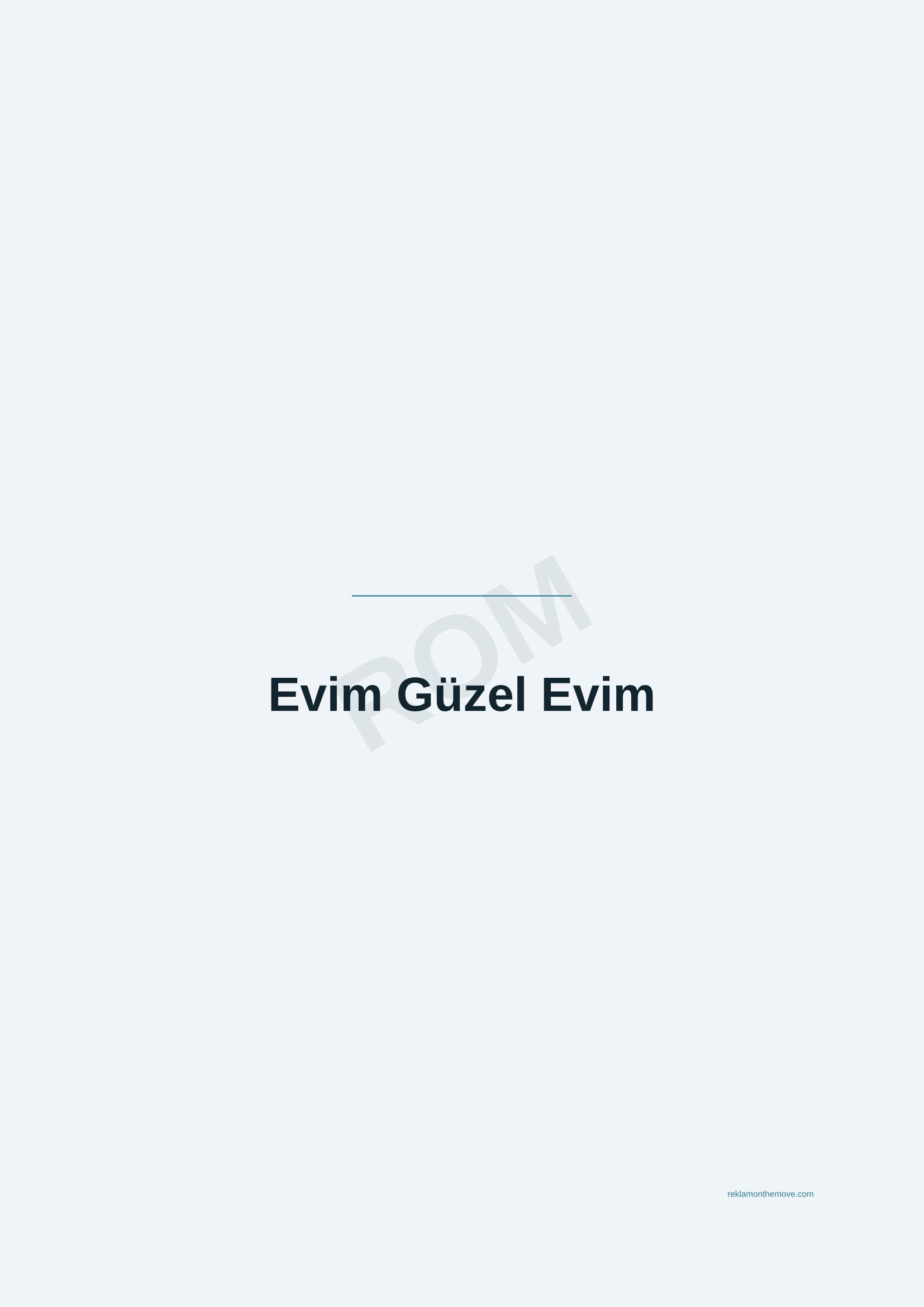 Evim Güzel Evim · Okyanus — ROM dijital ürün önizlemesi (filigranlı)