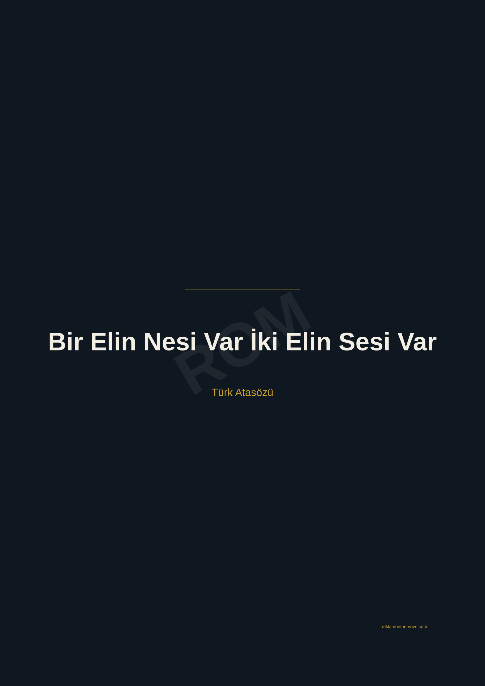 Bir Elin Nesi Var İki Elin Sesi Var · Gece · A2 — ROM dijital ürün önizlemesi (filigranlı)