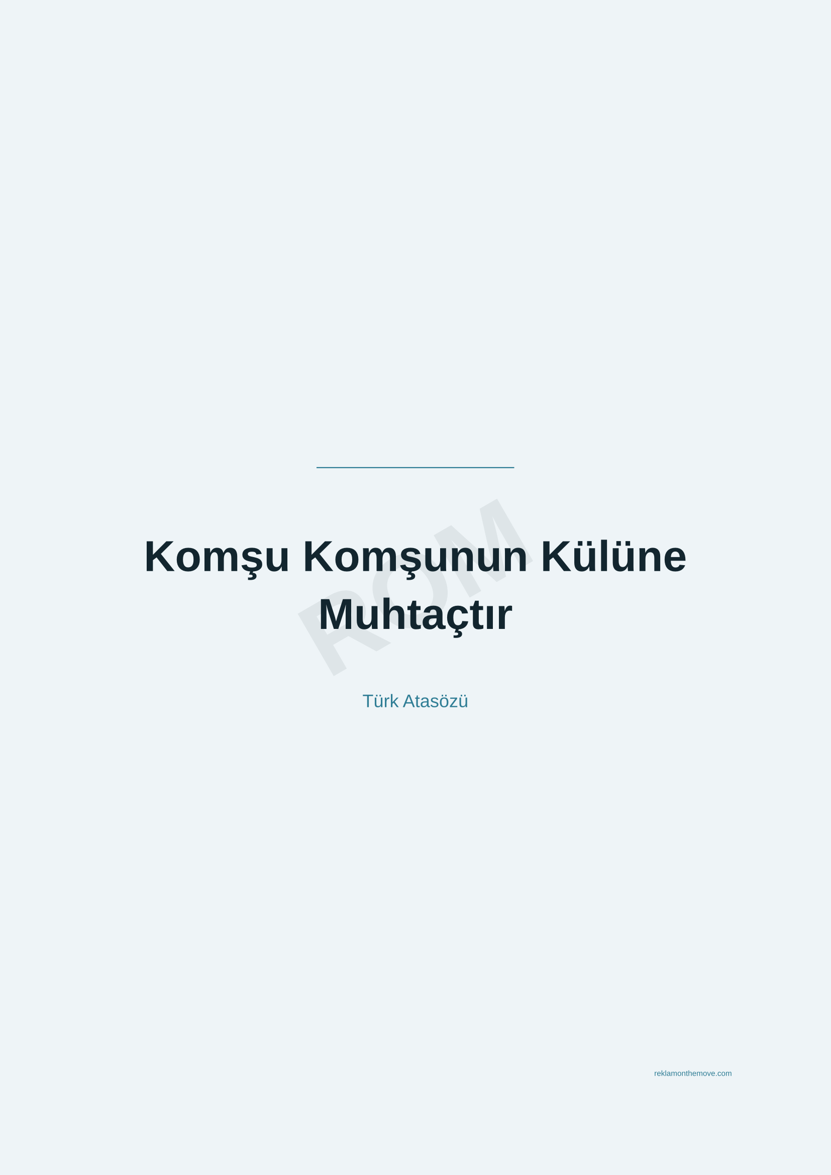 Komşu Komşunun Külüne Muhtaçtır · Okyanus — ROM dijital ürün önizlemesi (filigranlı)