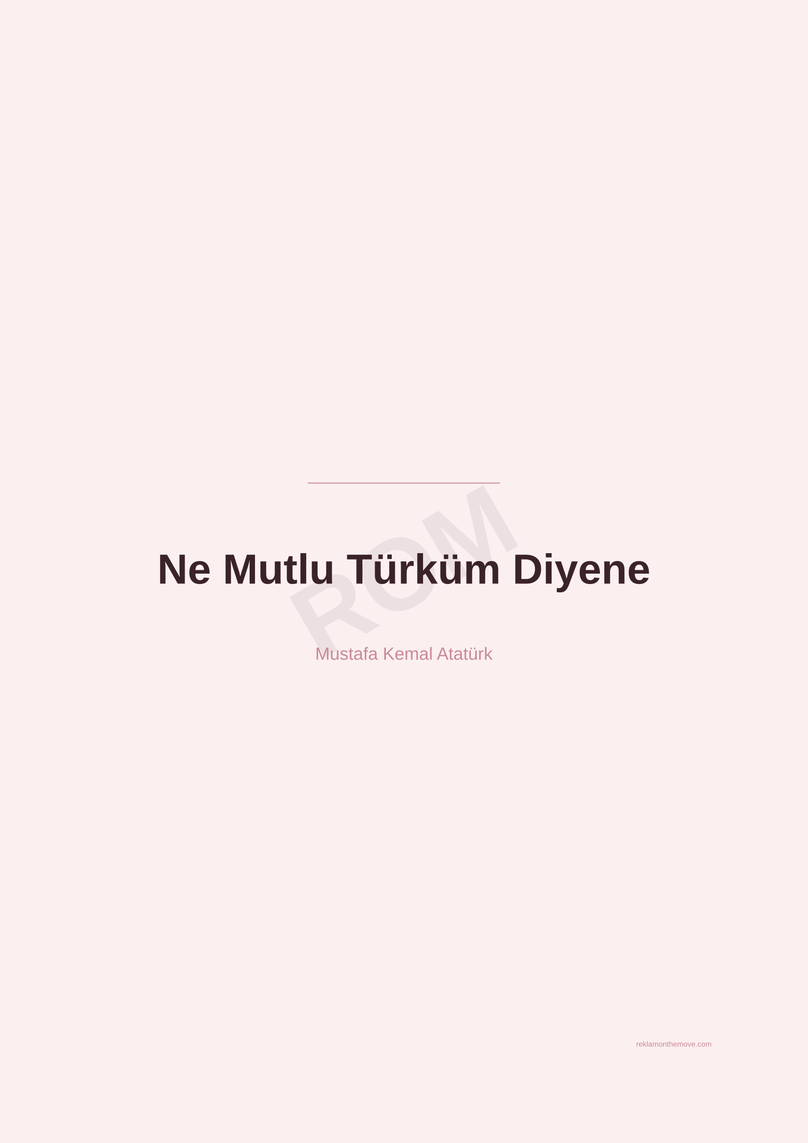 Ne Mutlu Türküm Diyene · Gül — ROM dijital ürün önizlemesi (filigranlı)