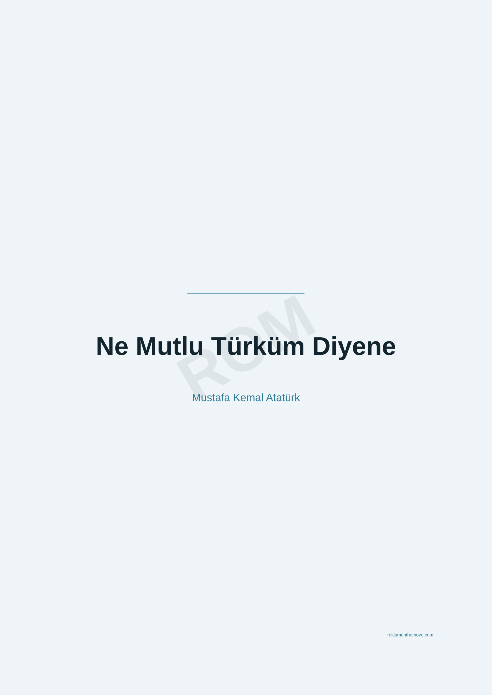 Ne Mutlu Türküm Diyene · Okyanus — ROM dijital ürün önizlemesi (filigranlı)