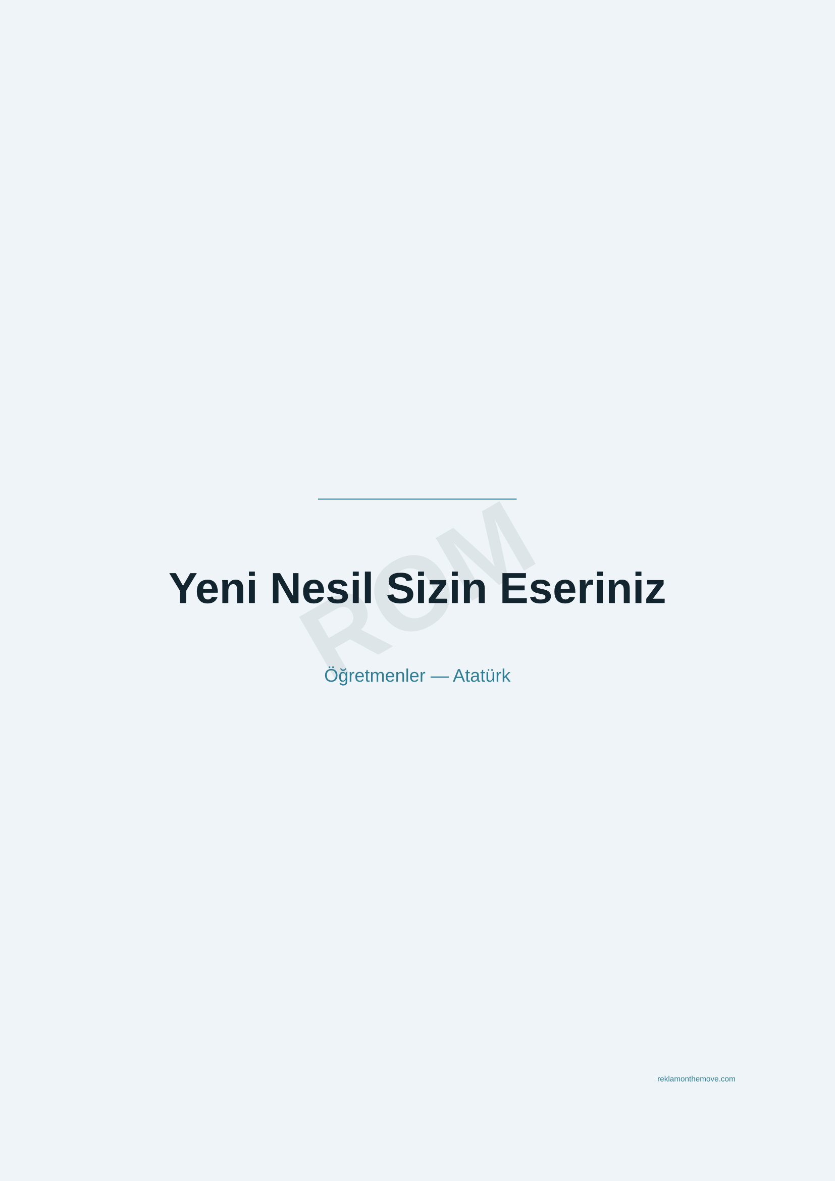 Yeni Nesil Sizin Eseriniz · Okyanus — ROM dijital ürün önizlemesi (filigranlı)