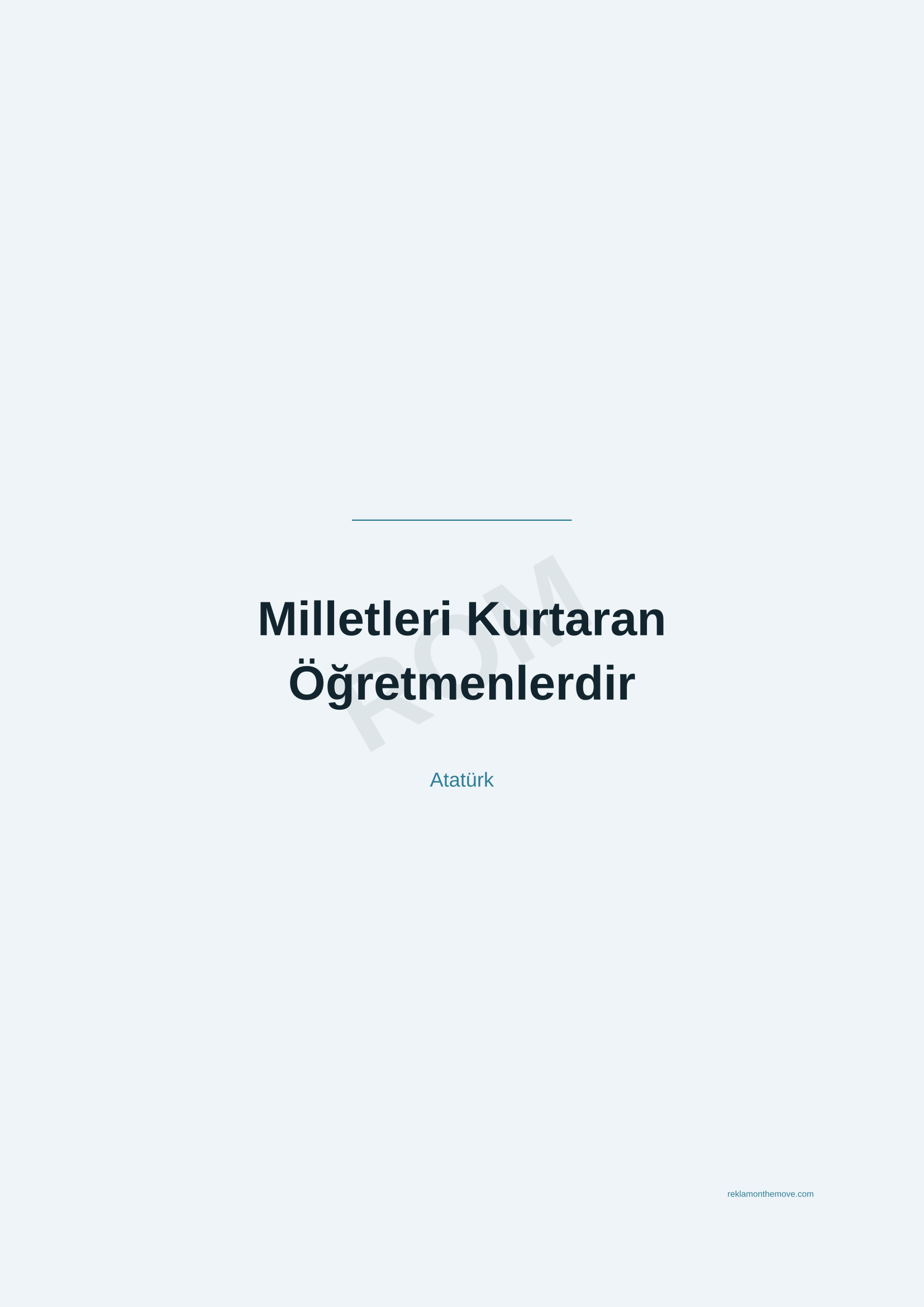 Milletleri Kurtaran Öğretmenlerdir · Okyanus — ROM dijital ürün önizlemesi (filigranlı)