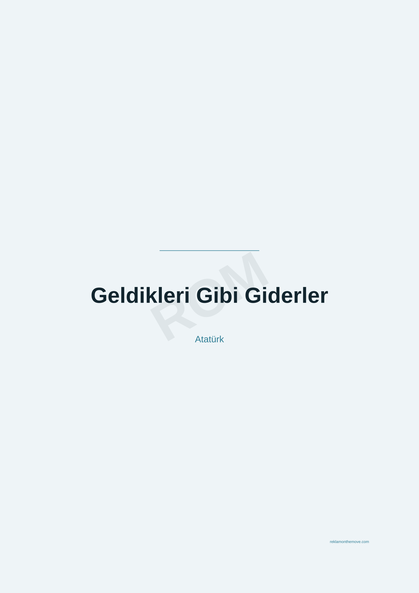 Geldikleri Gibi Giderler · Okyanus — ROM dijital ürün önizlemesi (filigranlı)