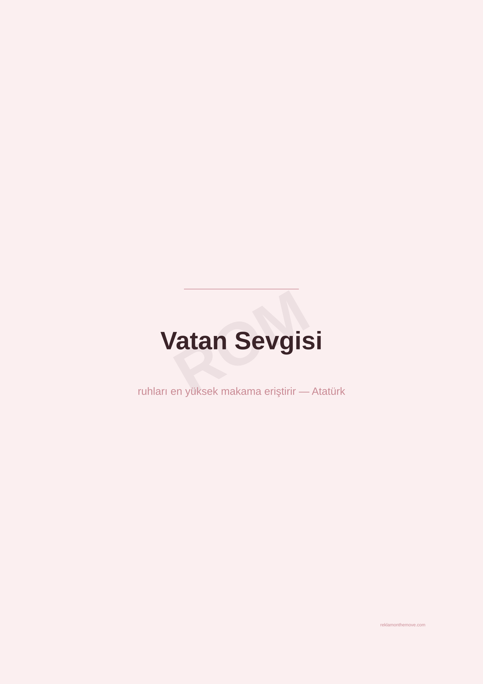 Vatan Sevgisi · Gül — ROM dijital ürün önizlemesi (filigranlı)
