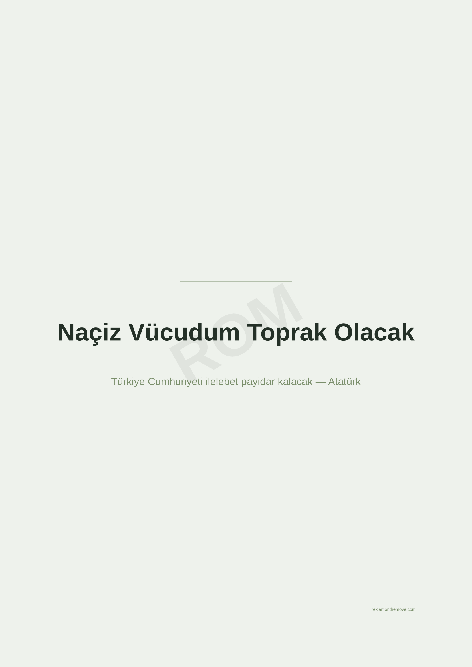 Naçiz Vücudum Toprak Olacak · Adaçayı — ROM dijital ürün önizlemesi (filigranlı)