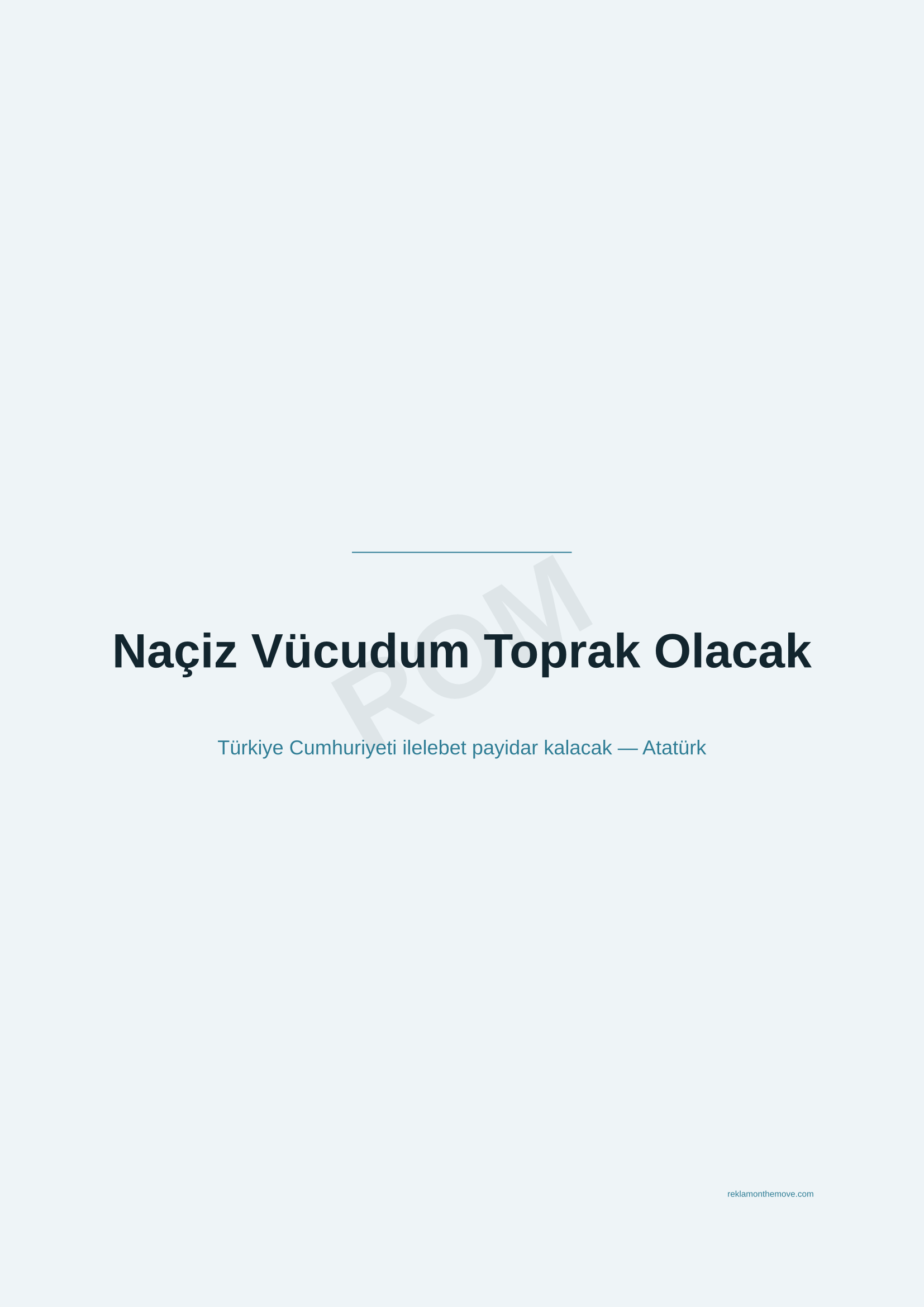 Naçiz Vücudum Toprak Olacak · Okyanus — ROM dijital ürün önizlemesi (filigranlı)