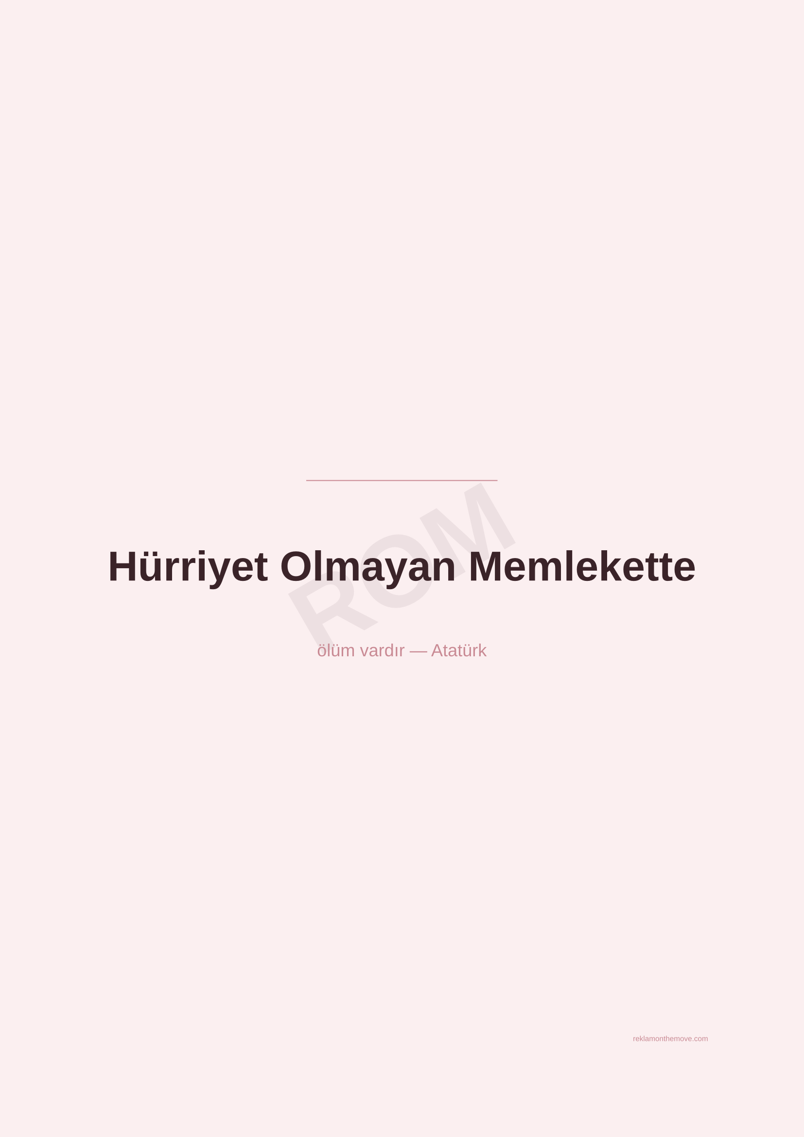 Hürriyet Olmayan Memlekette · Gül — ROM dijital ürün önizlemesi (filigranlı)