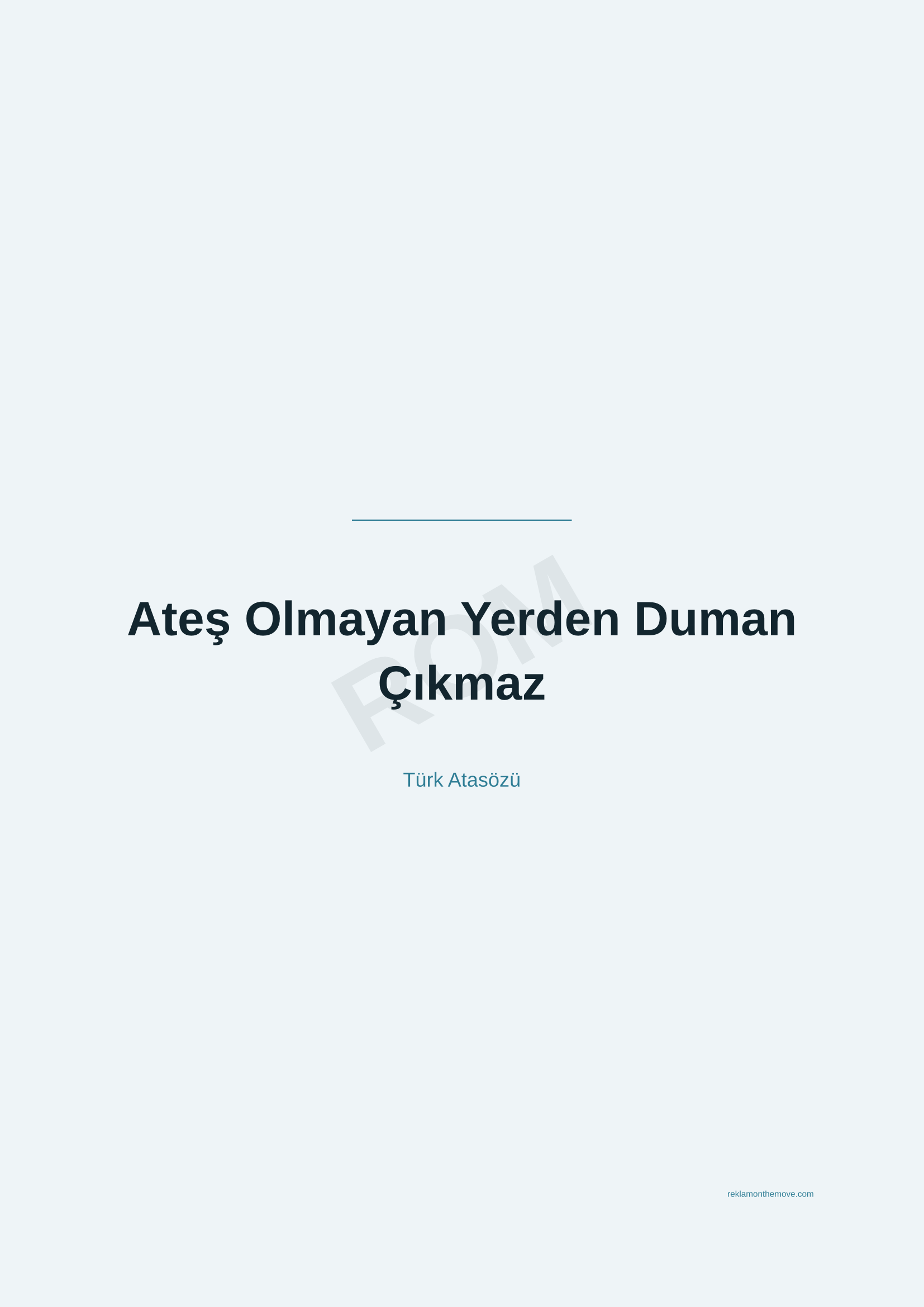 Ateş Olmayan Yerden Duman Çıkmaz · Okyanus · A2 — ROM dijital ürün önizlemesi (filigranlı)