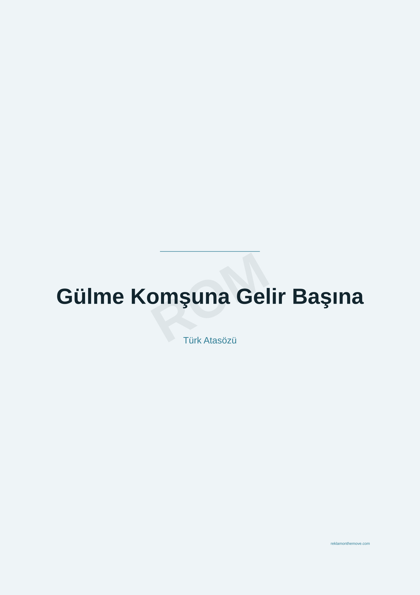 Gülme Komşuna Gelir Başına · Okyanus — ROM dijital ürün önizlemesi (filigranlı)