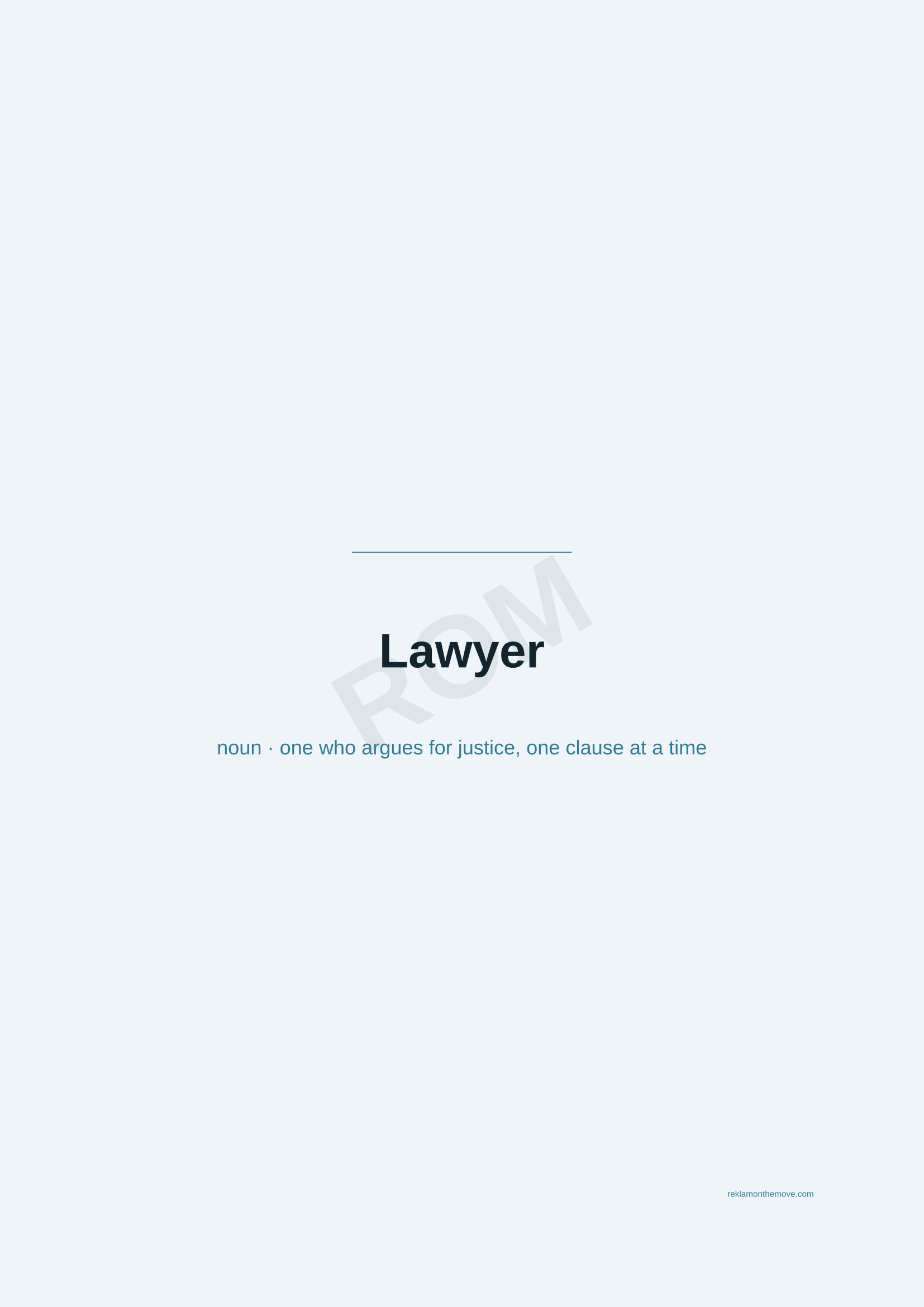 Lawyer · Okyanus — ROM dijital ürün önizlemesi (filigranlı)