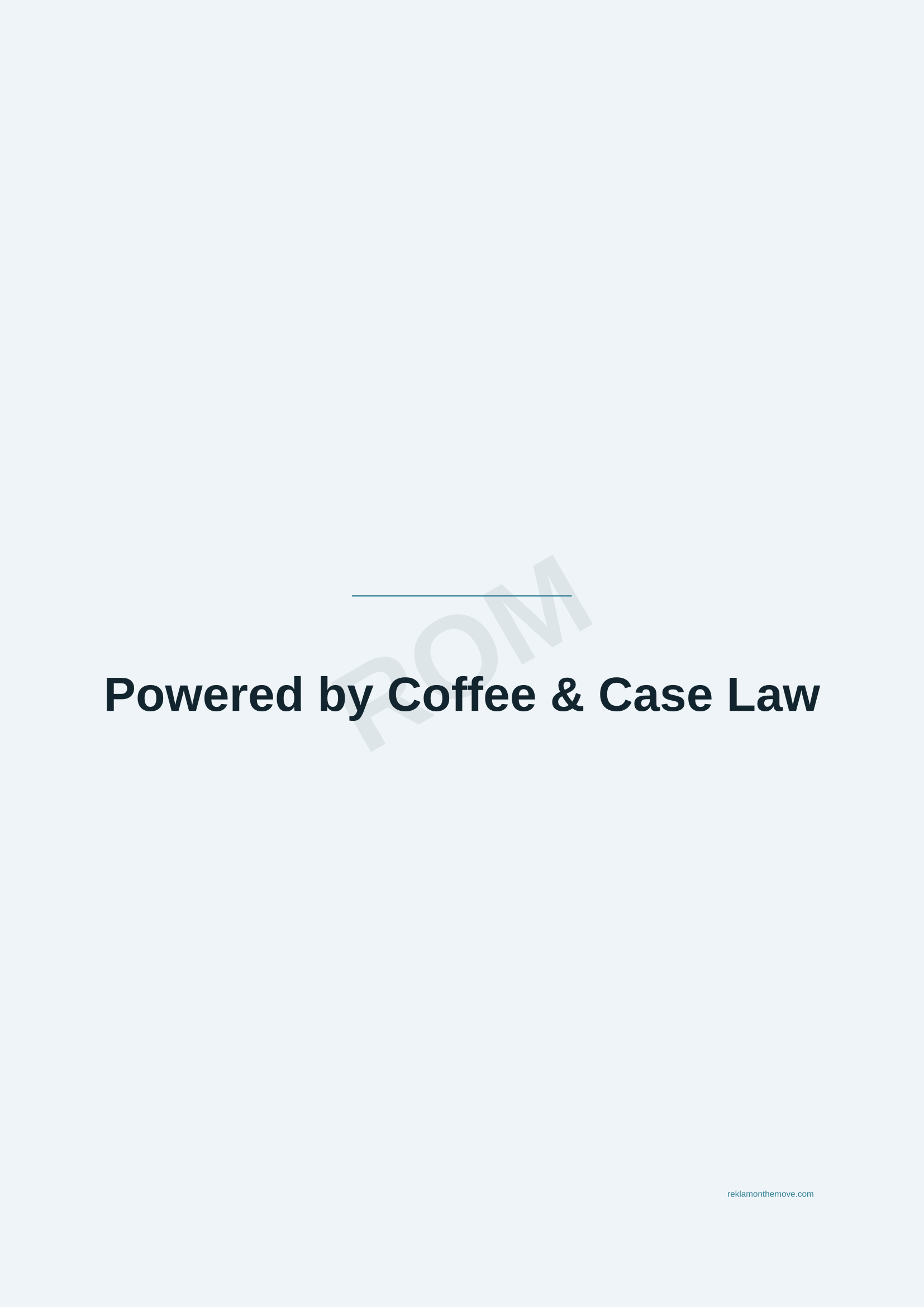 Powered by Coffee & Case Law · Okyanus — ROM dijital ürün önizlemesi (filigranlı)