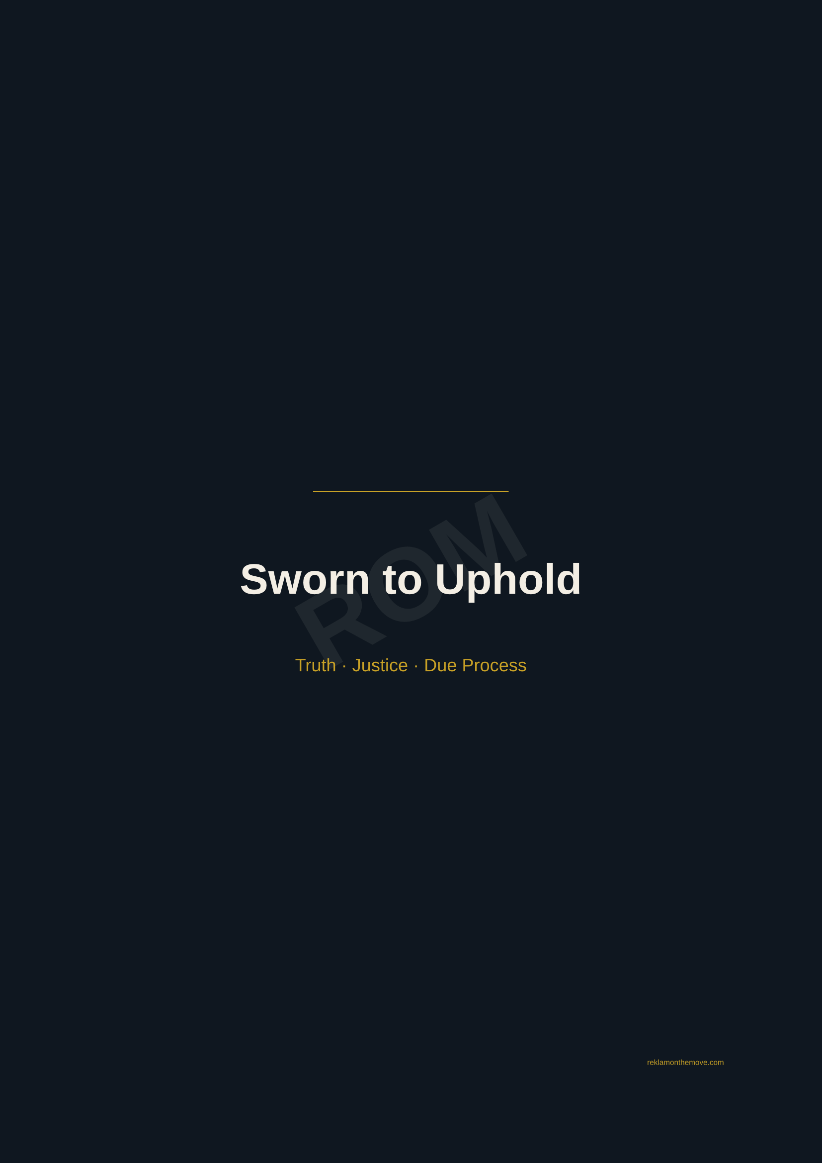Sworn to Uphold · Gece — ROM dijital ürün önizlemesi (filigranlı)
