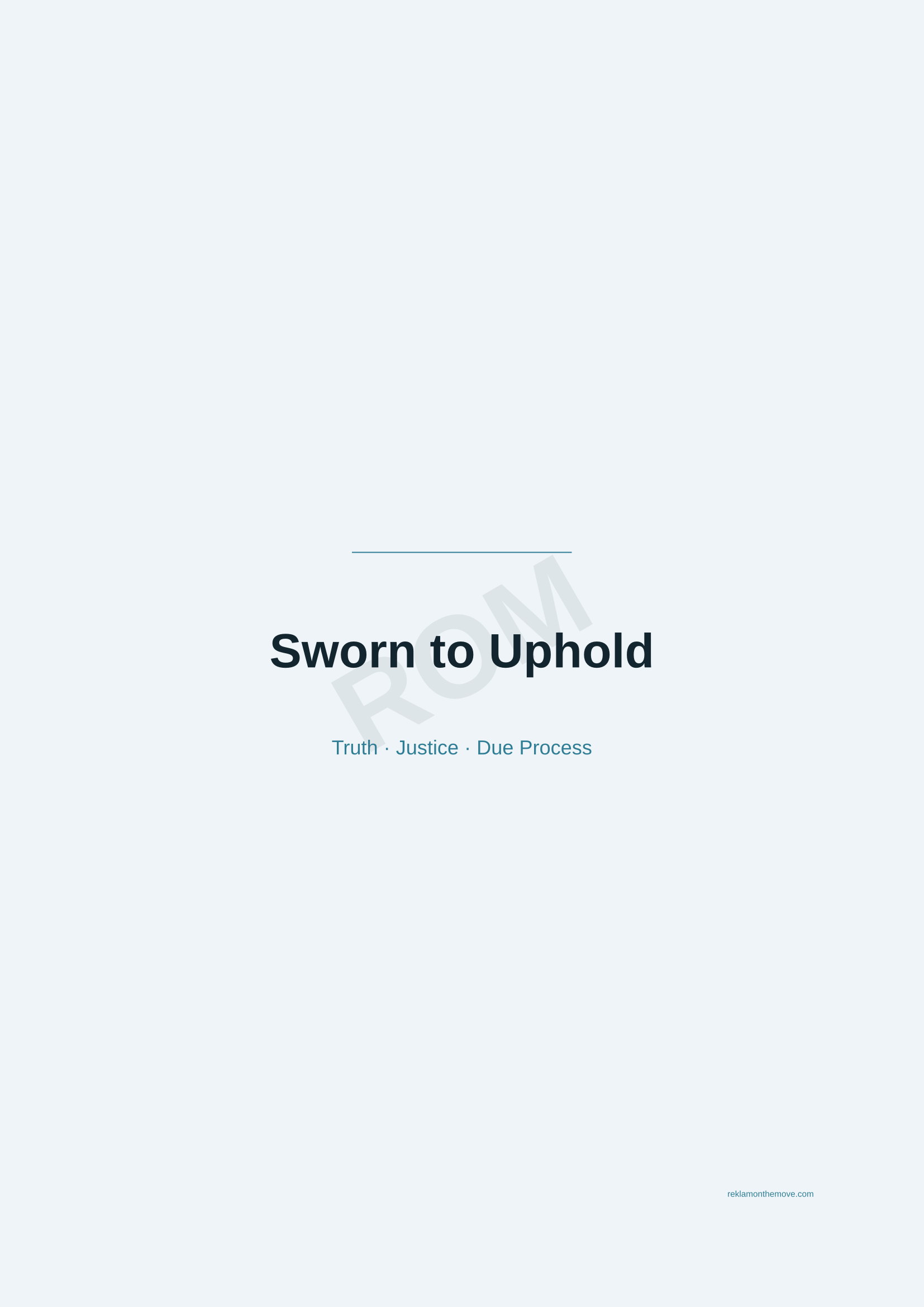 Sworn to Uphold · Okyanus — ROM dijital ürün önizlemesi (filigranlı)