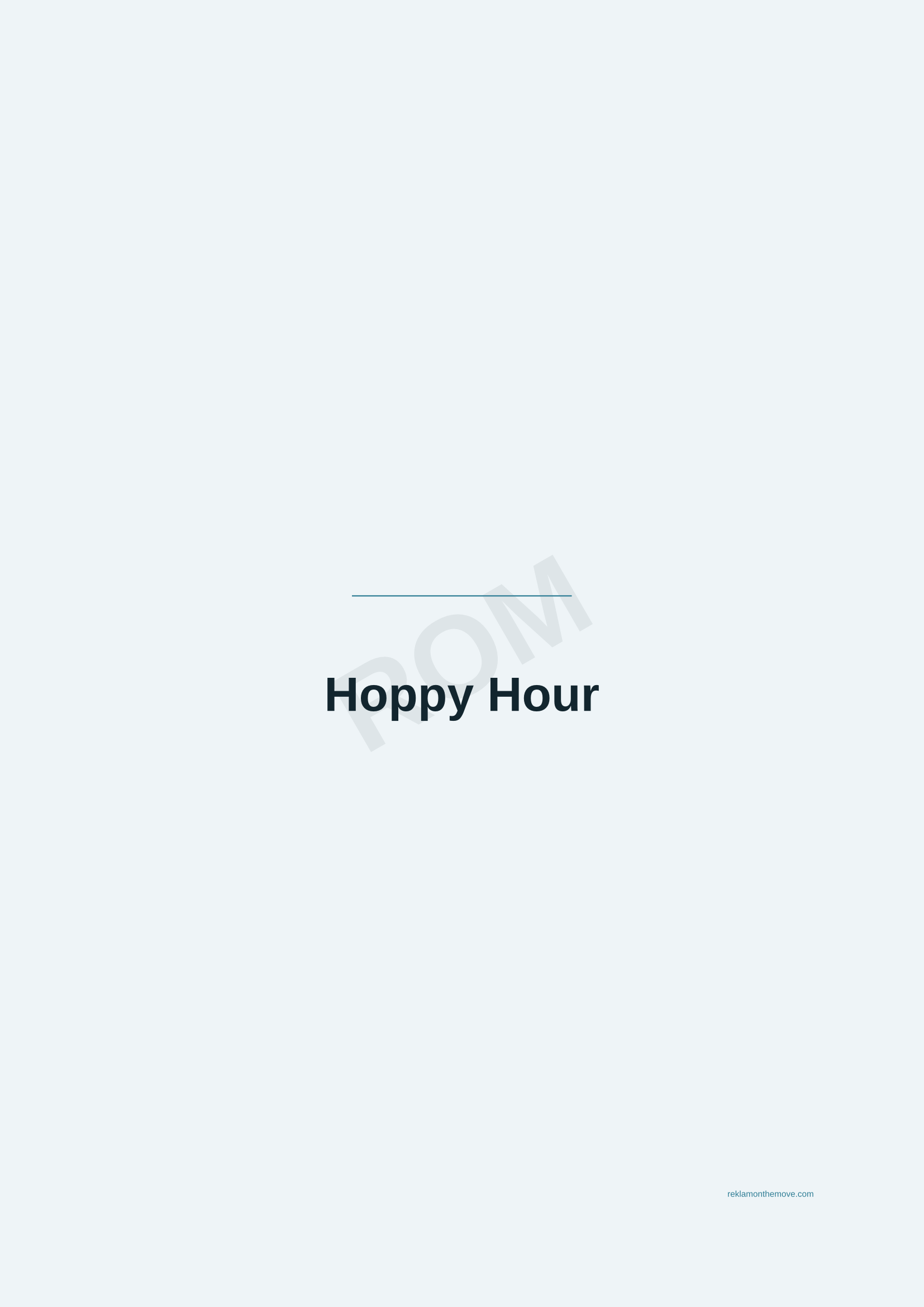 Hoppy Hour · Okyanus — ROM dijital ürün önizlemesi (filigranlı)