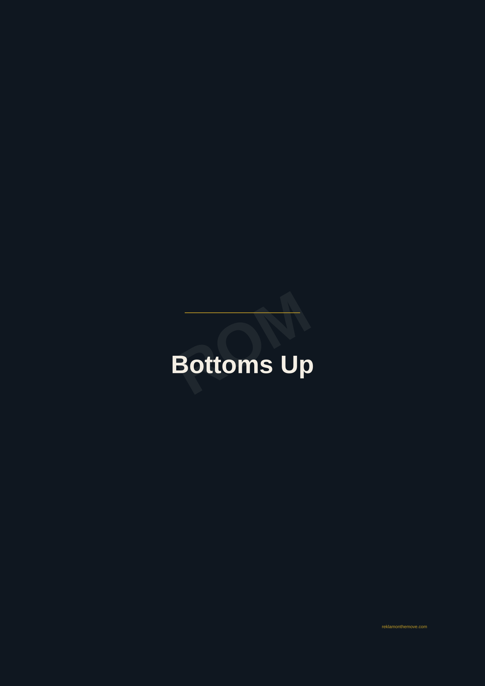Bottoms Up · Gece — ROM dijital ürün önizlemesi (filigranlı)