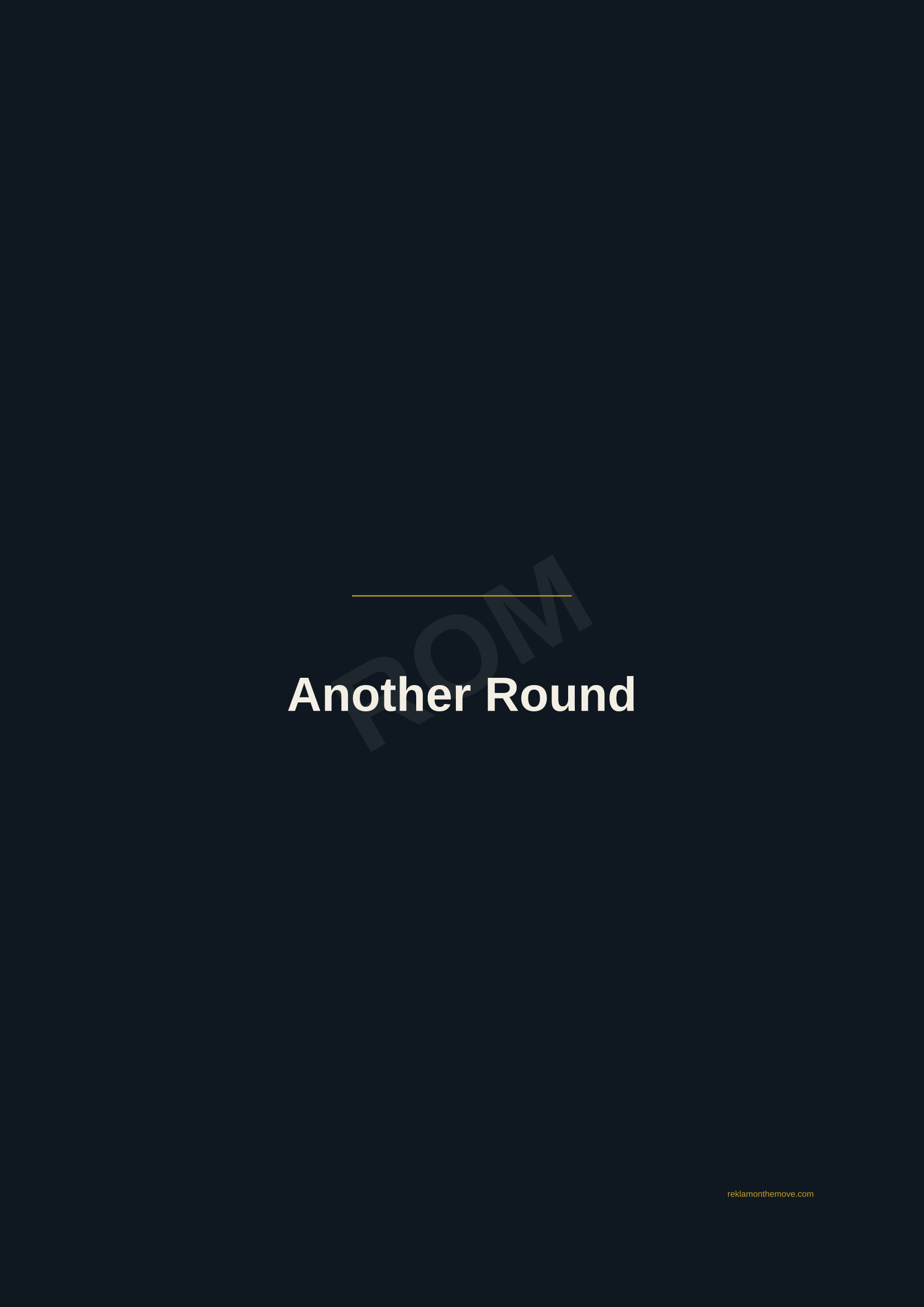Another Round · Gece — ROM dijital ürün önizlemesi (filigranlı)