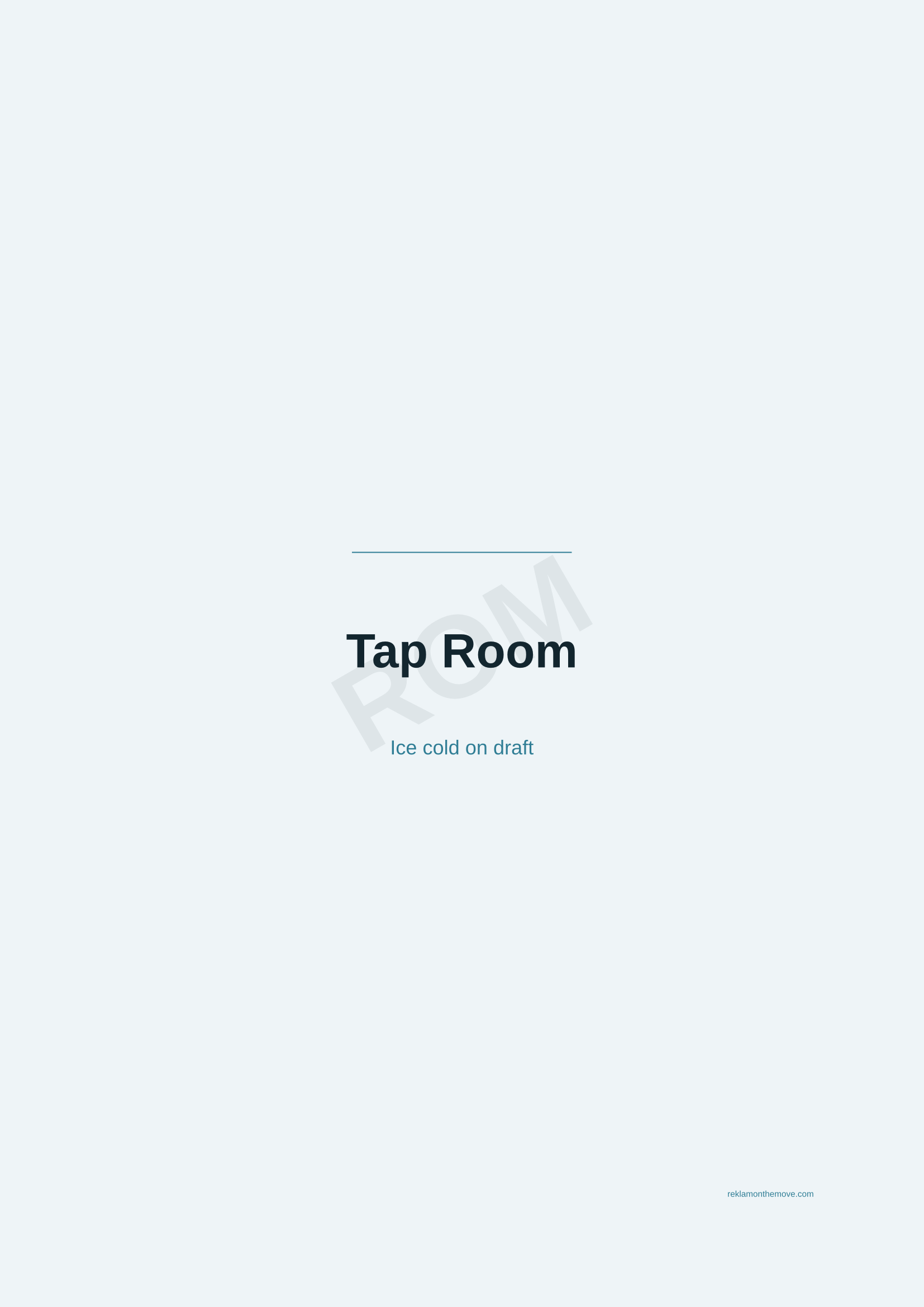 Tap Room · Okyanus — ROM dijital ürün önizlemesi (filigranlı)