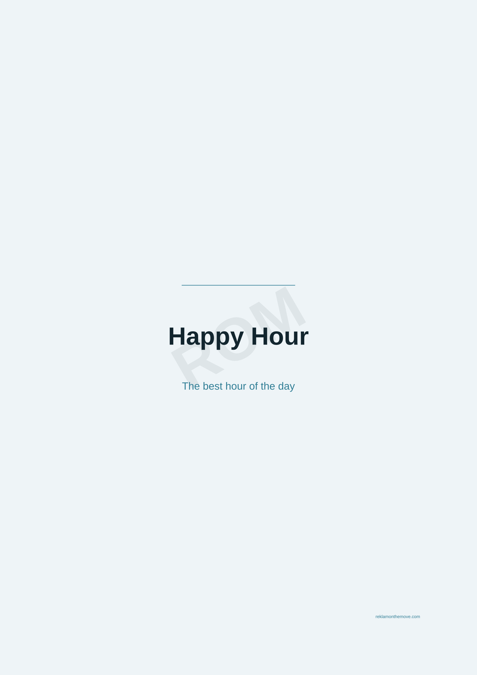 Happy Hour · Okyanus — ROM dijital ürün önizlemesi (filigranlı)