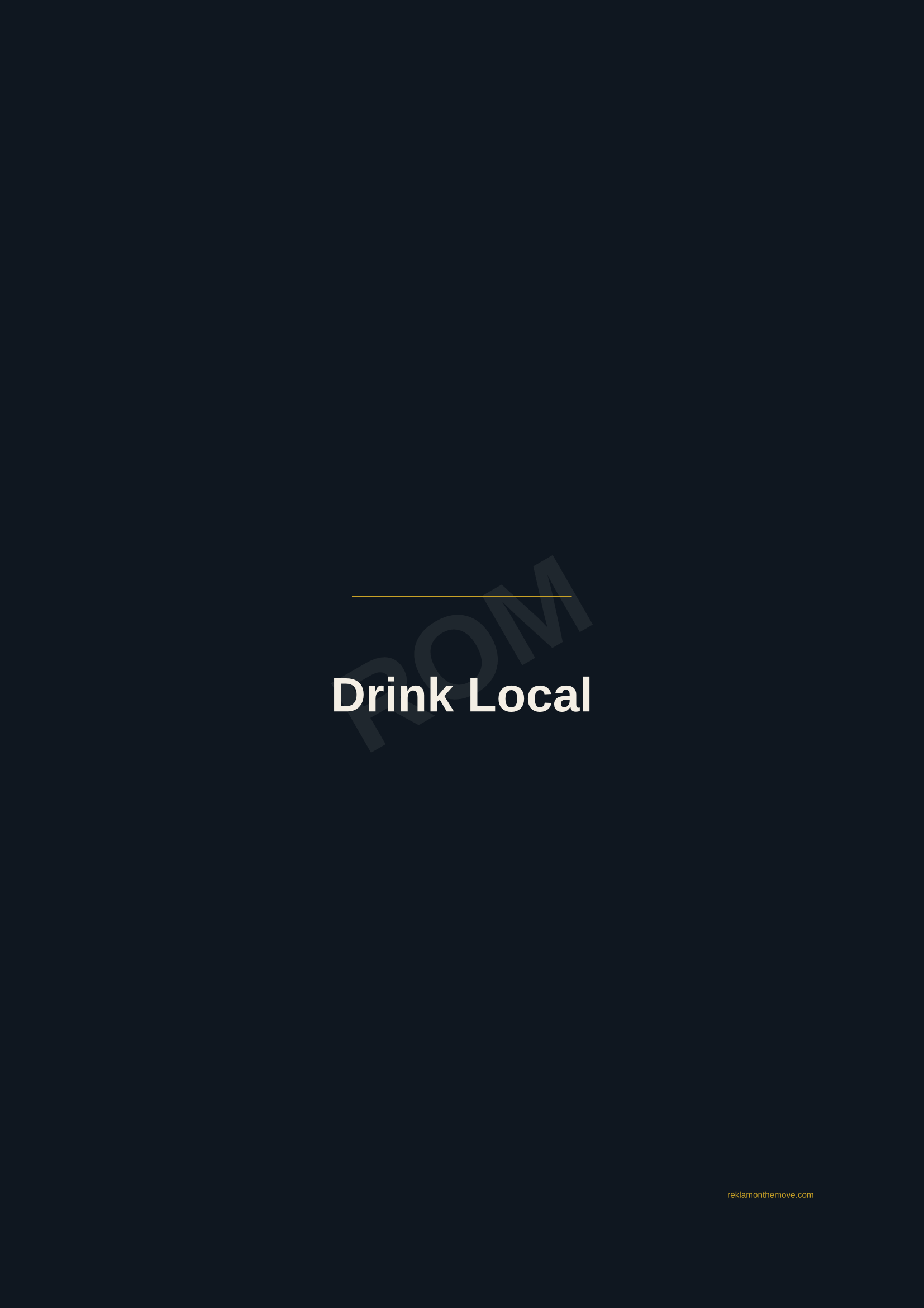 Drink Local · Gece — ROM dijital ürün önizlemesi (filigranlı)