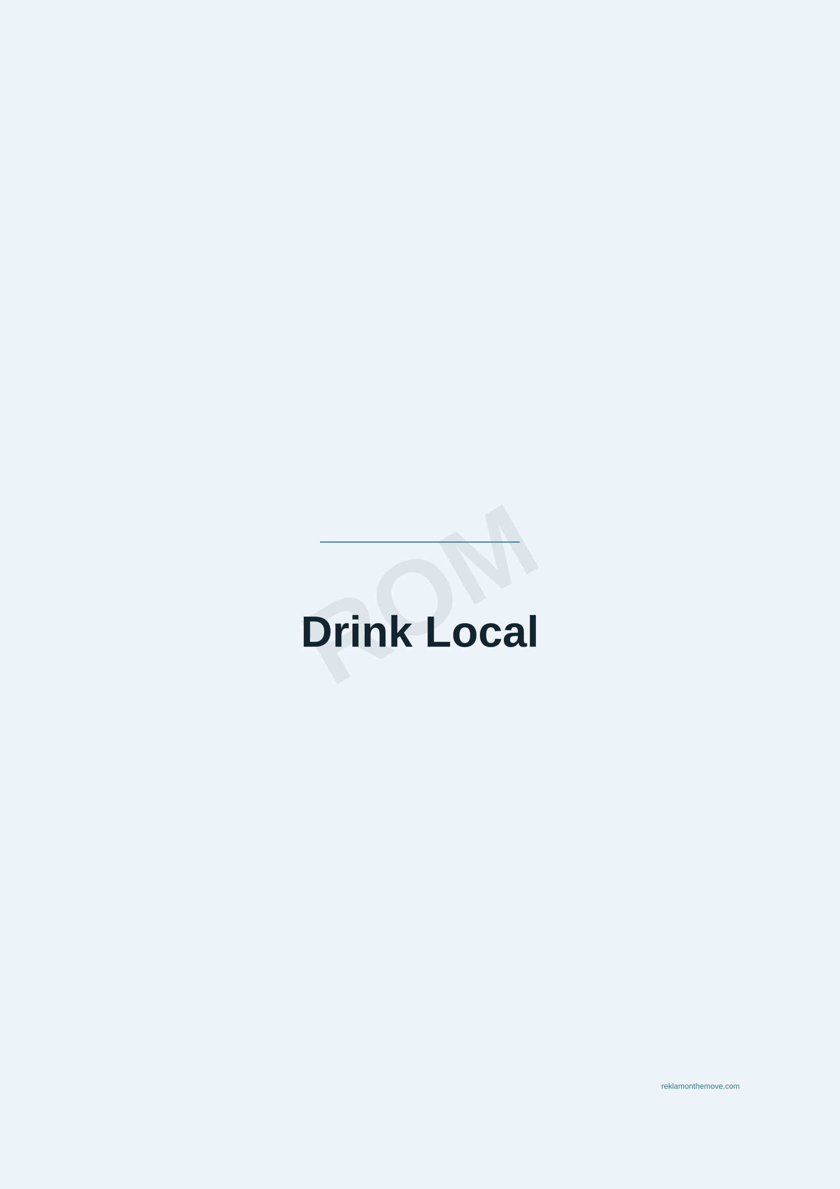 Drink Local · Okyanus — ROM dijital ürün önizlemesi (filigranlı)