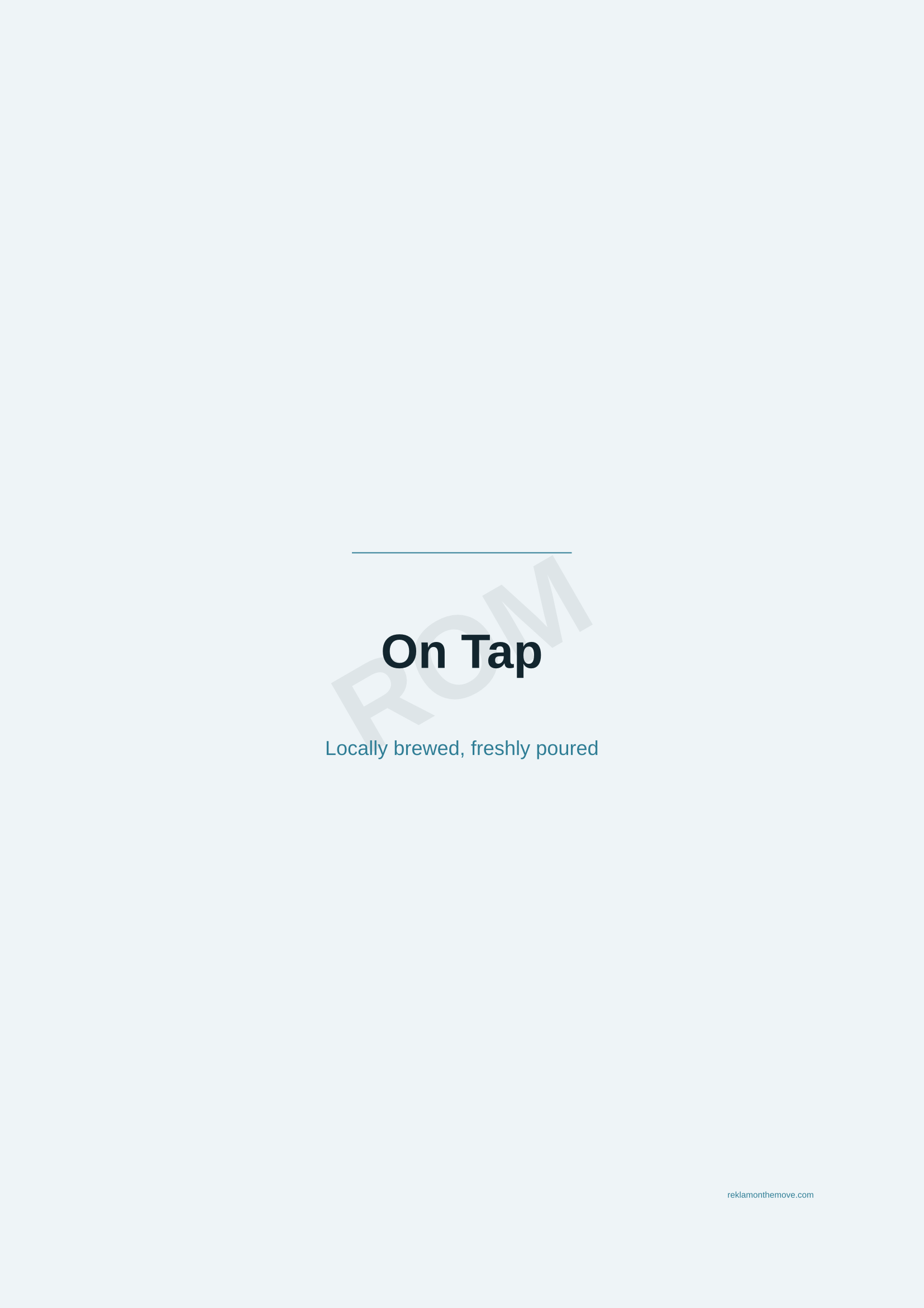 On Tap · Okyanus — ROM dijital ürün önizlemesi (filigranlı)