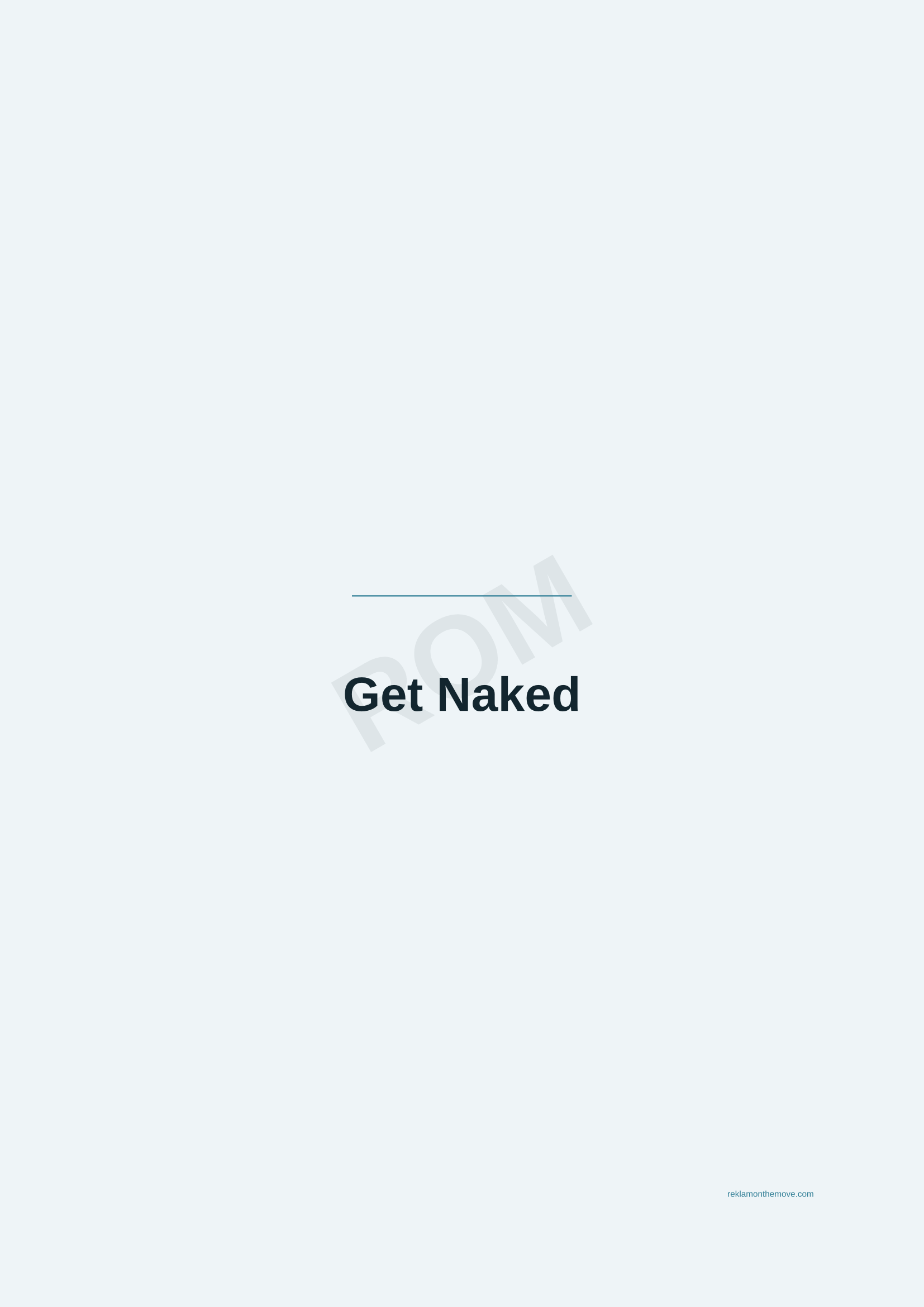 Get Naked · Okyanus — ROM dijital ürün önizlemesi (filigranlı)