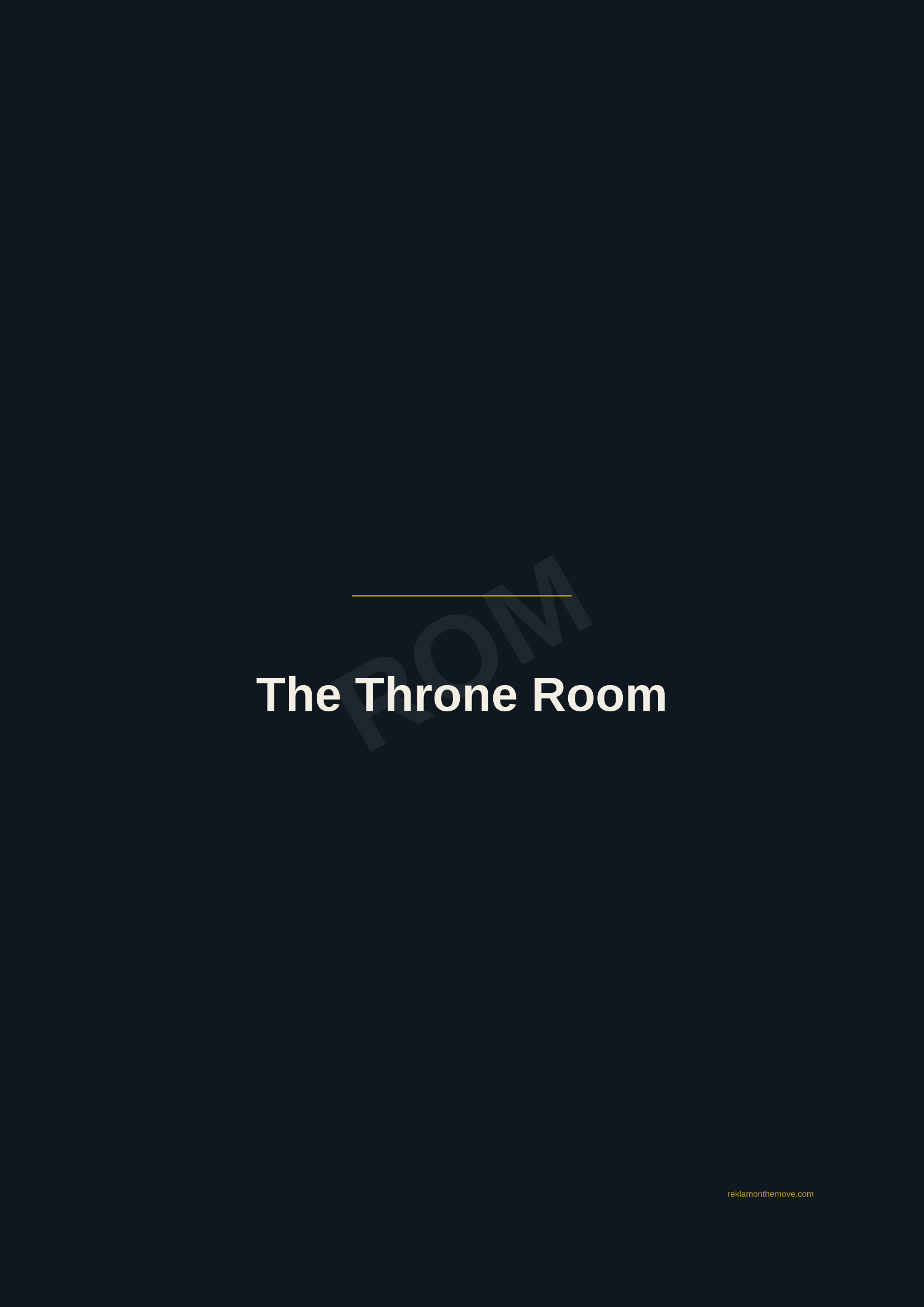 The Throne Room · Gece — ROM dijital ürün önizlemesi (filigranlı)