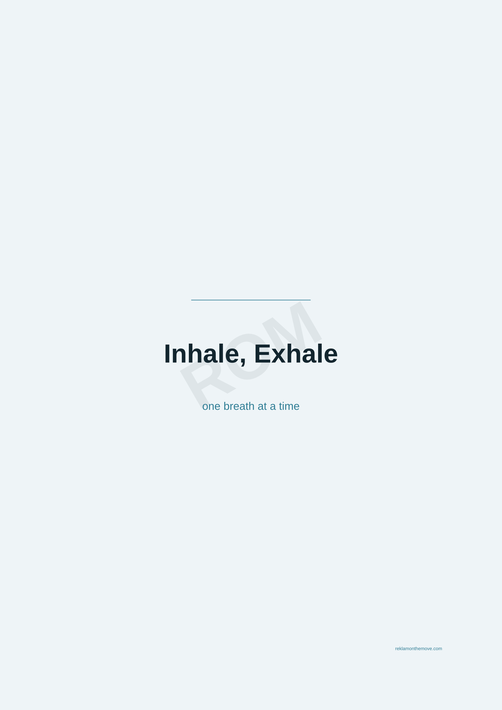 Inhale, Exhale · Okyanus — ROM dijital ürün önizlemesi (filigranlı)