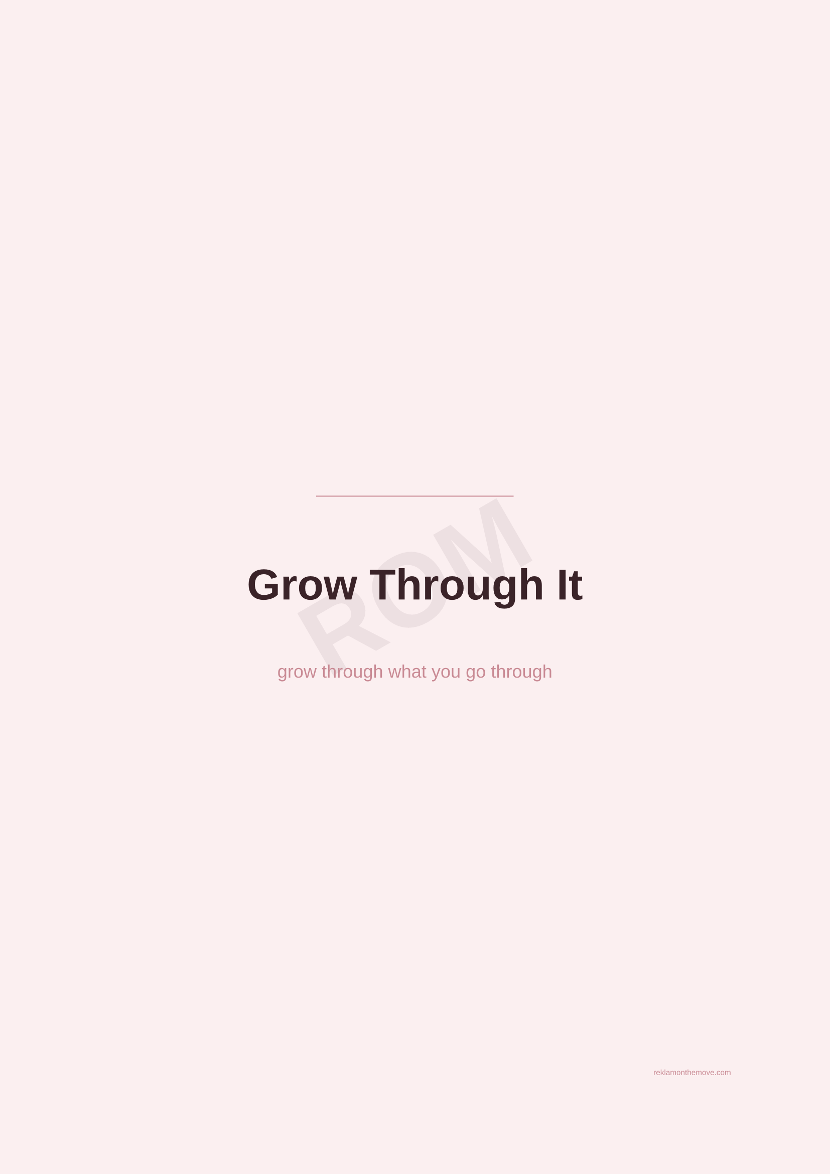 Grow Through It · Gül — ROM dijital ürün önizlemesi (filigranlı)