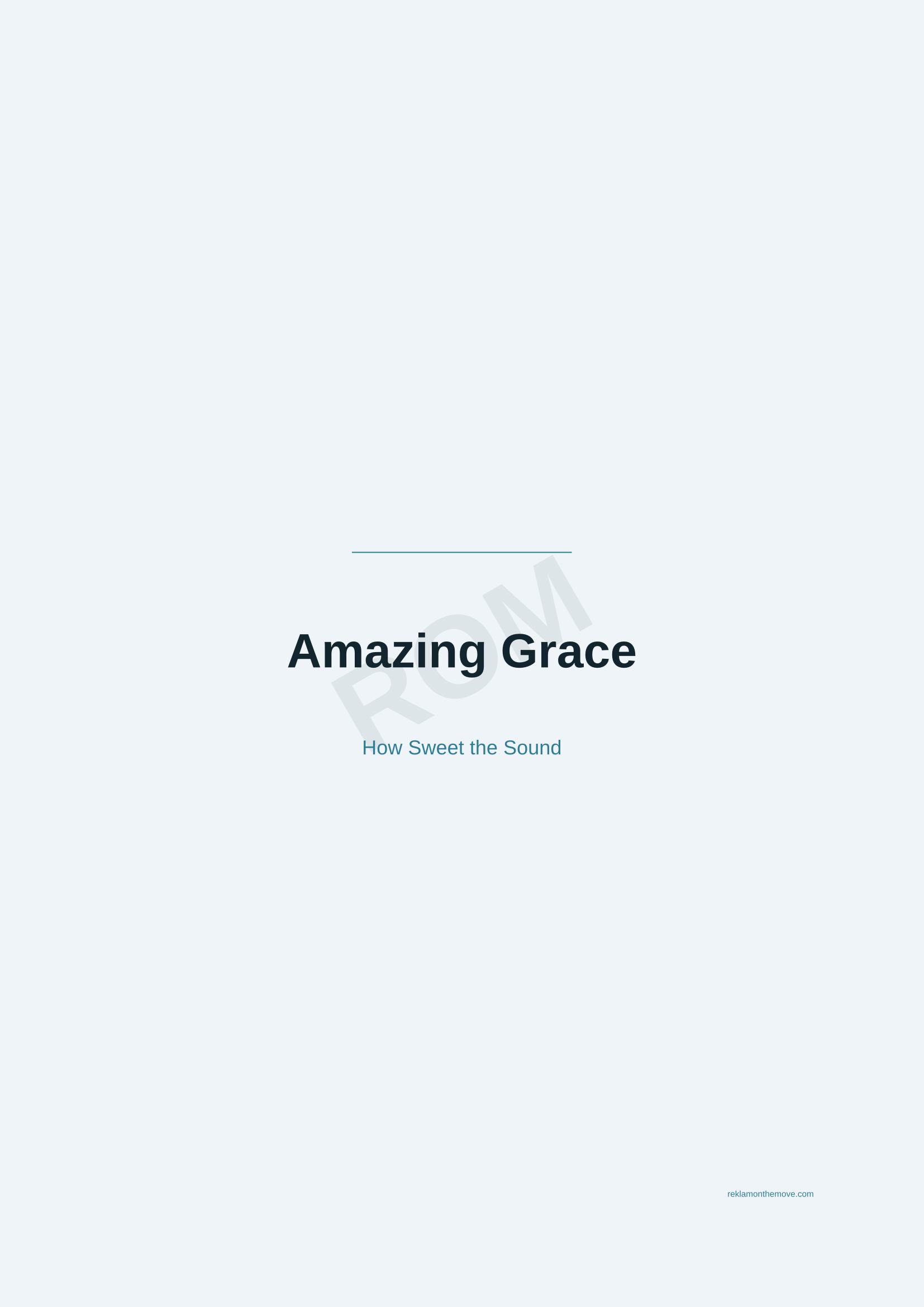 Amazing Grace · Okyanus — ROM dijital ürün önizlemesi (filigranlı)