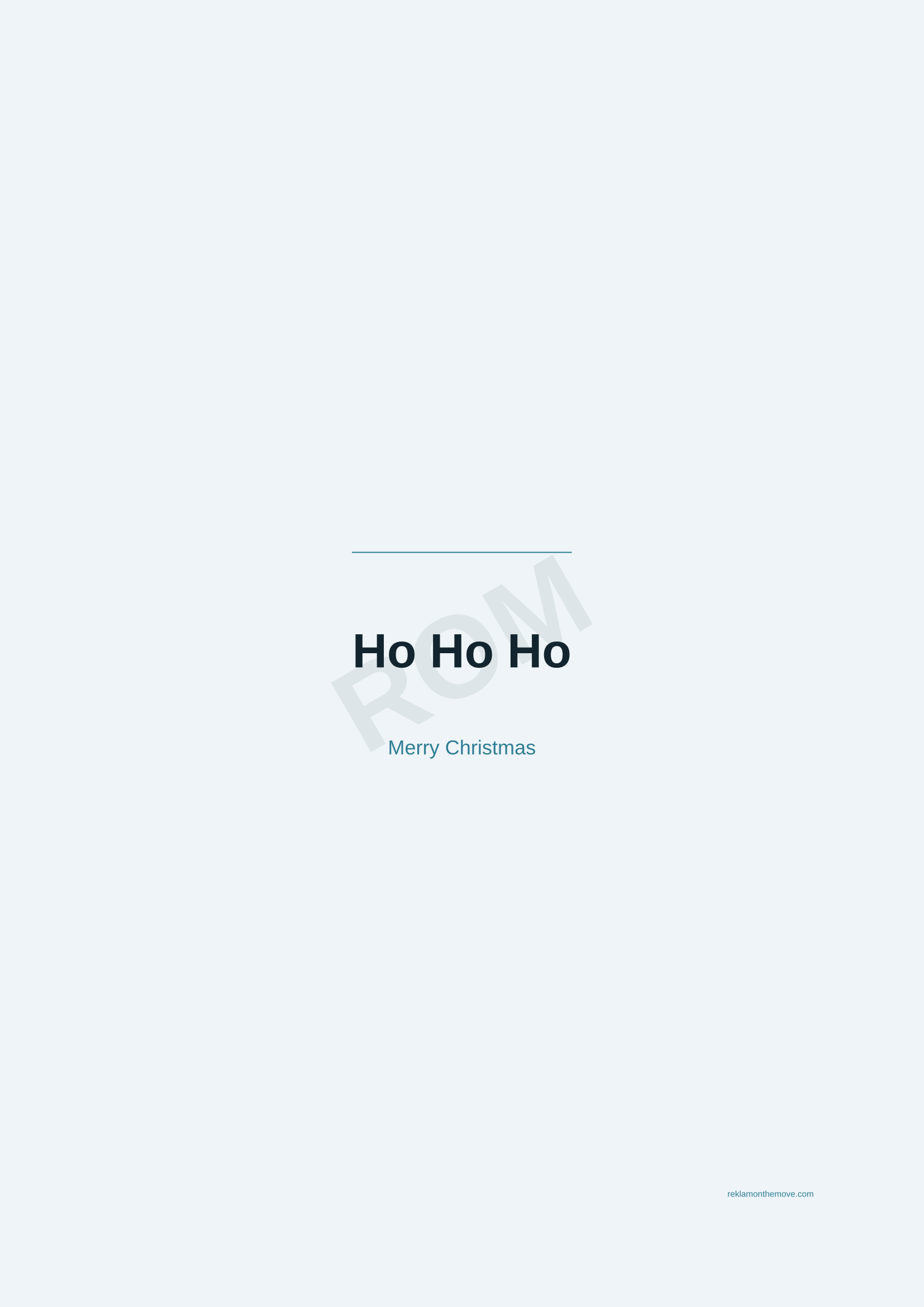 Ho Ho Ho · Okyanus — ROM dijital ürün önizlemesi (filigranlı)