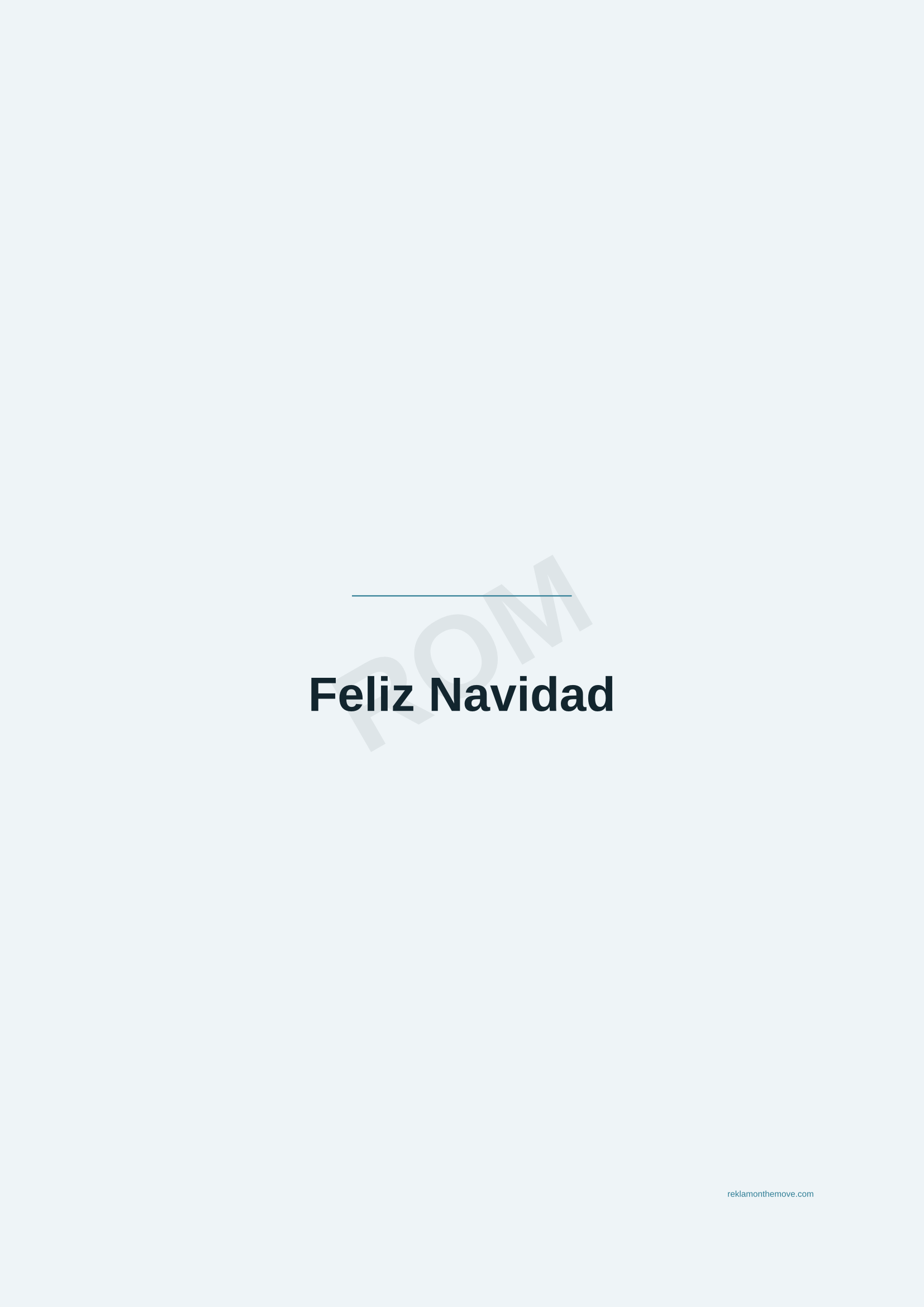 Feliz Navidad · Okyanus — ROM dijital ürün önizlemesi (filigranlı)