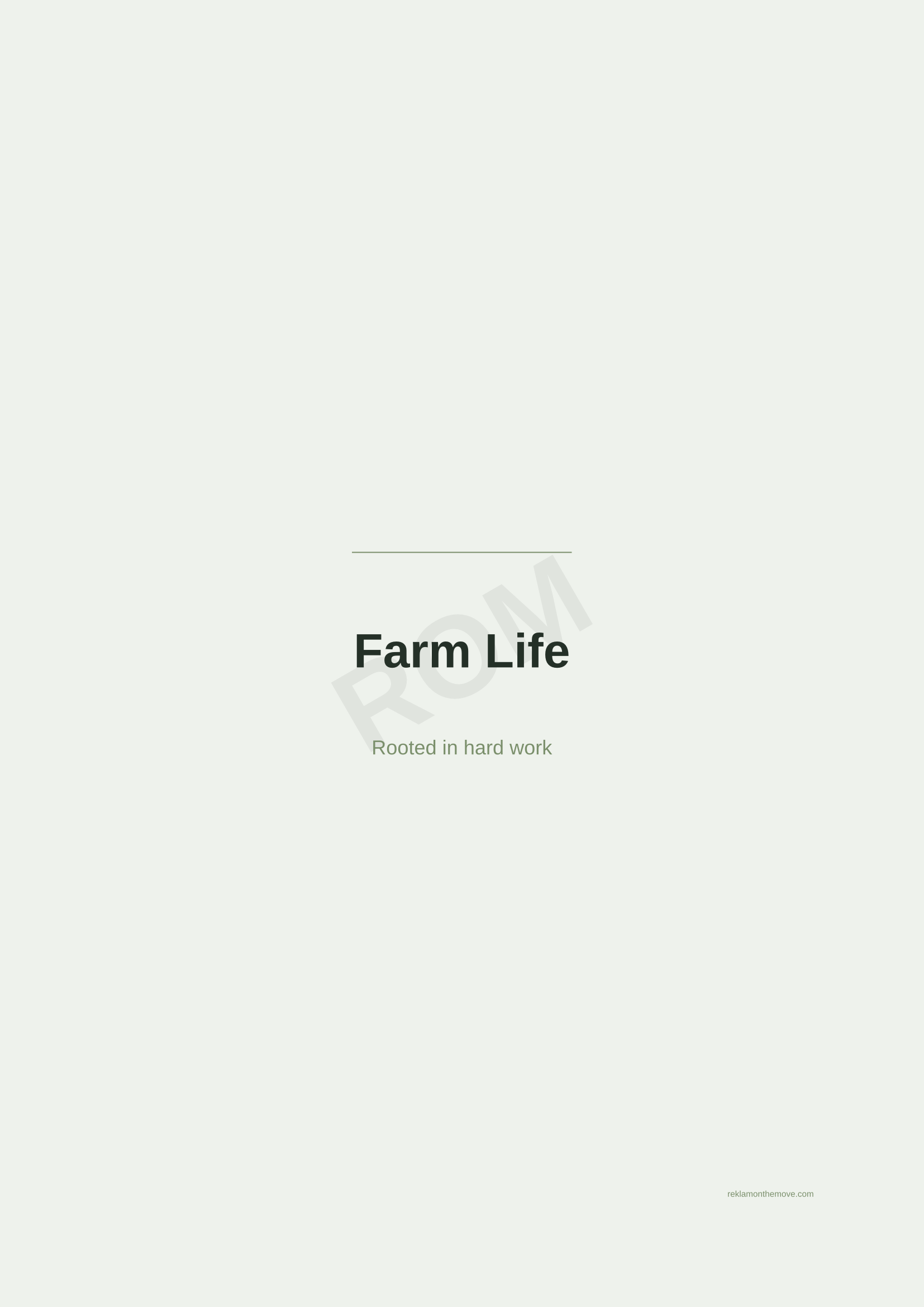 Farm Life · Adaçayı — ROM dijital ürün önizlemesi (filigranlı)