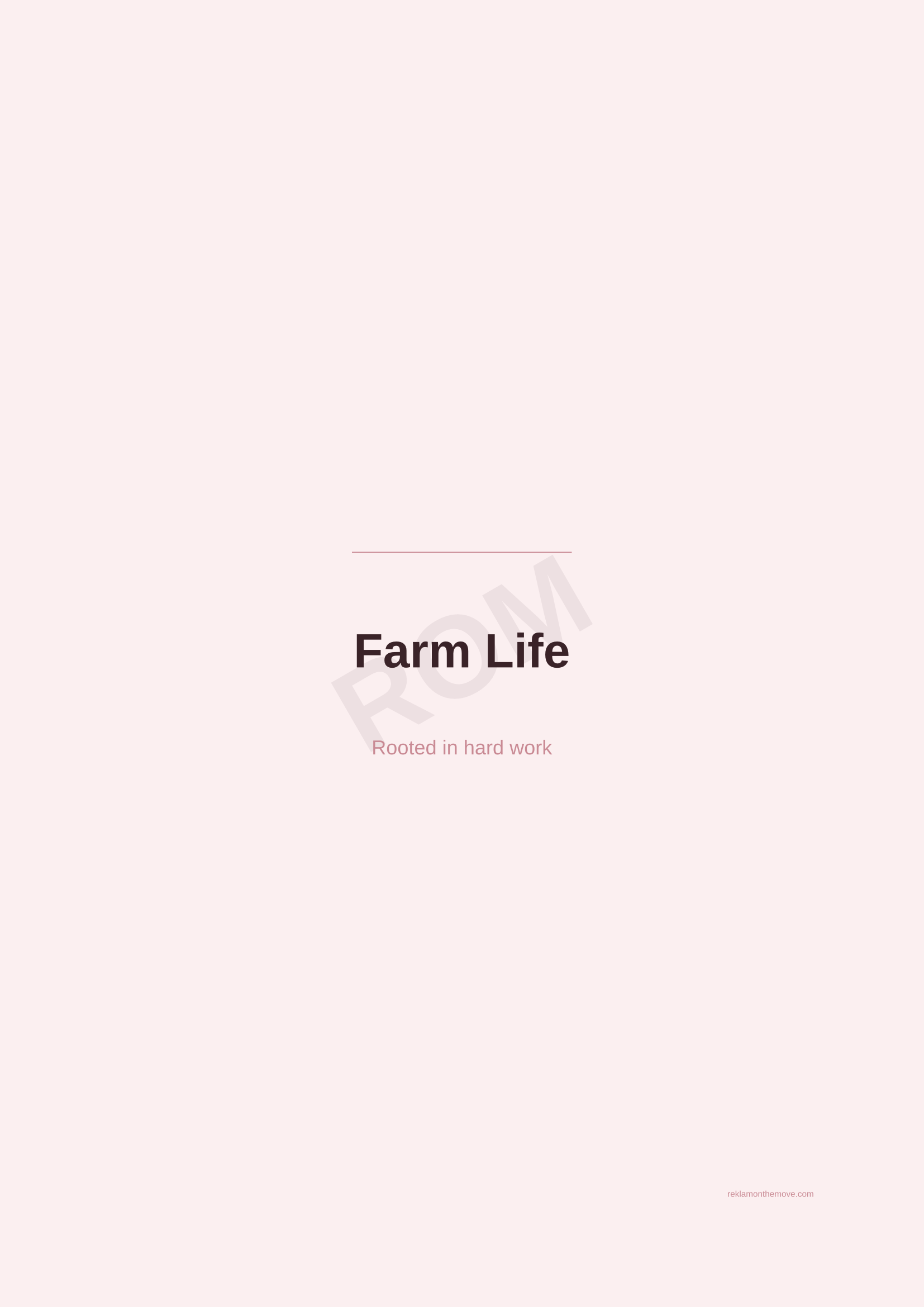 Farm Life · Gül — ROM dijital ürün önizlemesi (filigranlı)
