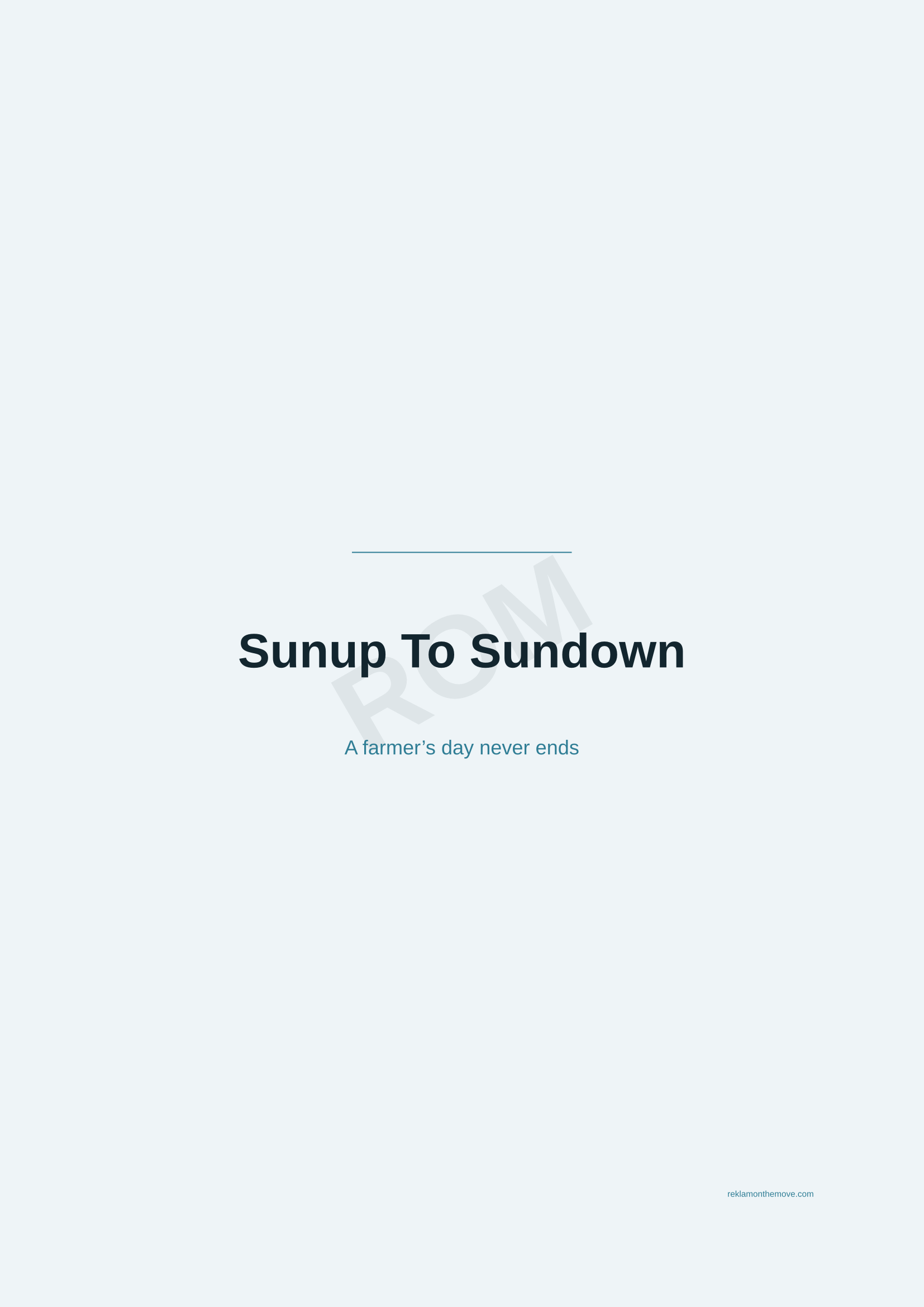 Sunup To Sundown · Okyanus — ROM dijital ürün önizlemesi (filigranlı)