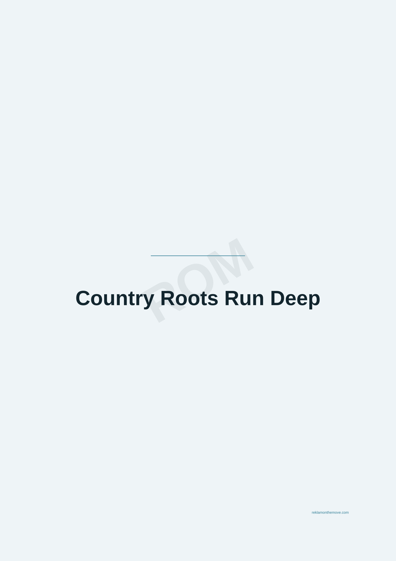 Country Roots Run Deep · Okyanus — ROM dijital ürün önizlemesi (filigranlı)