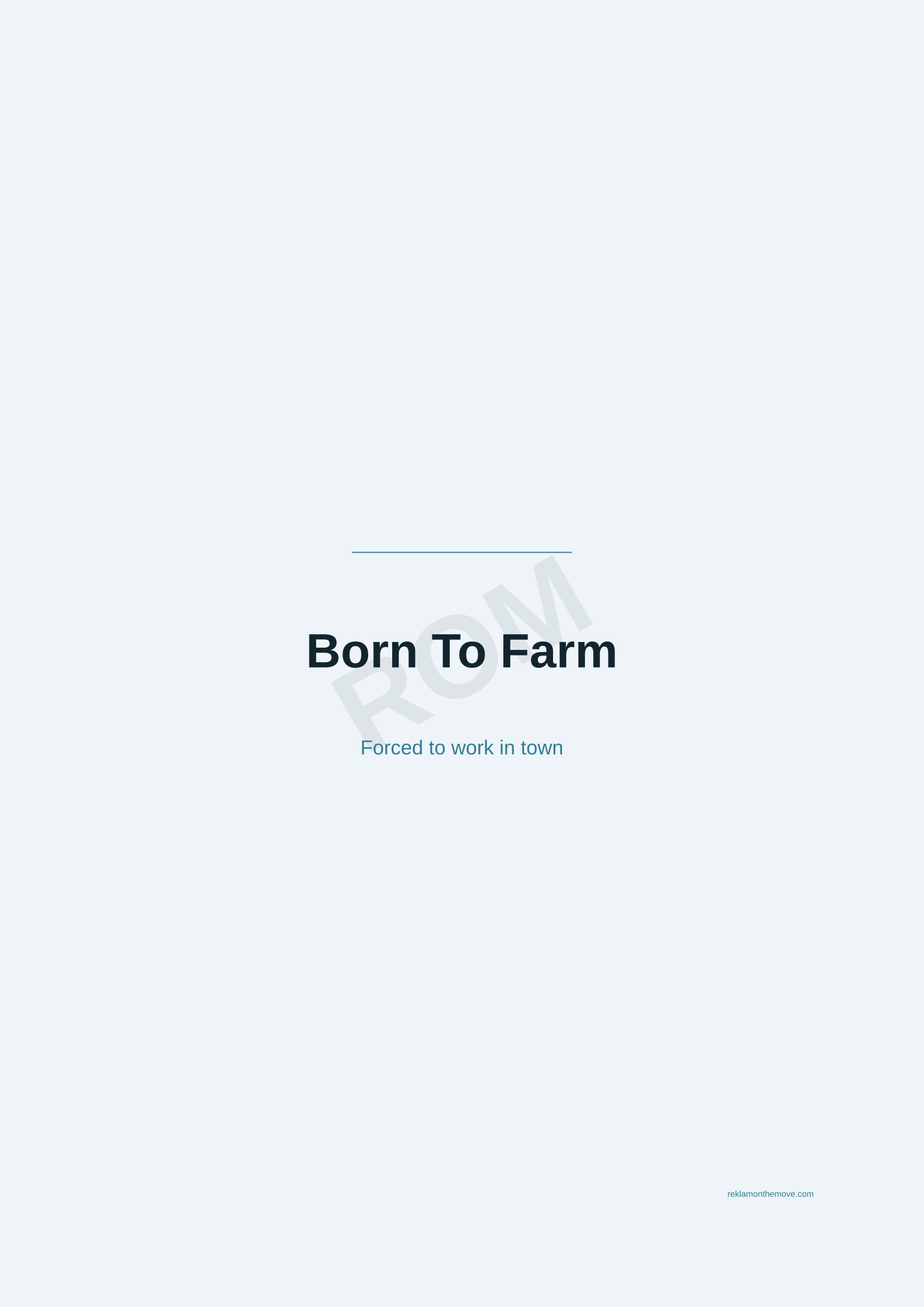 Born To Farm · Okyanus — ROM dijital ürün önizlemesi (filigranlı)